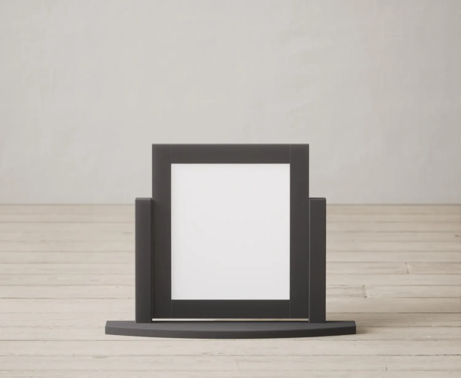 Charwood Dressing Table Mirror - Charcoal, Solid Hardwood product