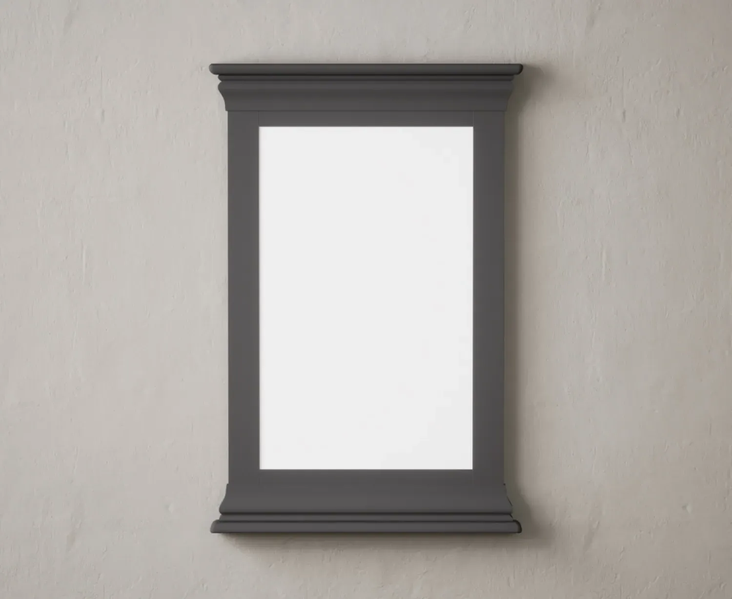 Charwood Large Mirror - Charcoal, Solid Hardwood product