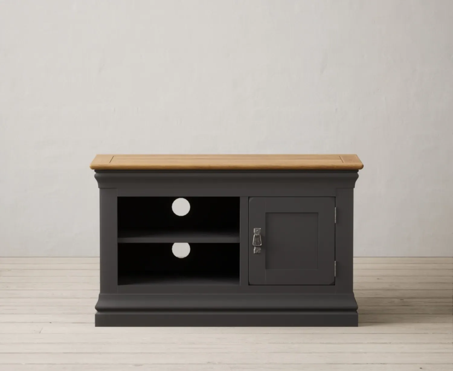 Charwood Small TV Unit - Charcoal, Oak product