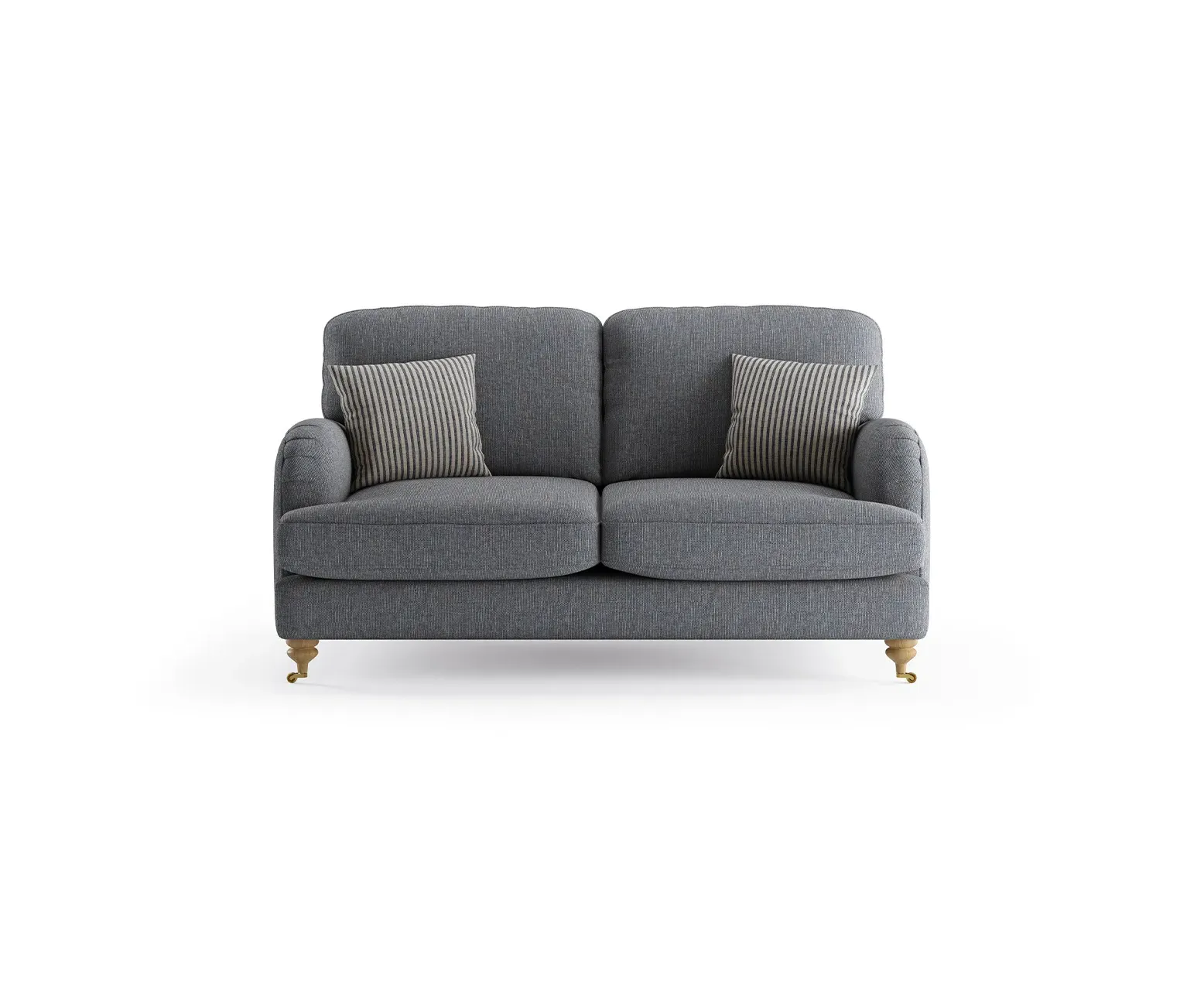 Chilworth 2-Seater Sofa with Cushions - Navy, Fabric product