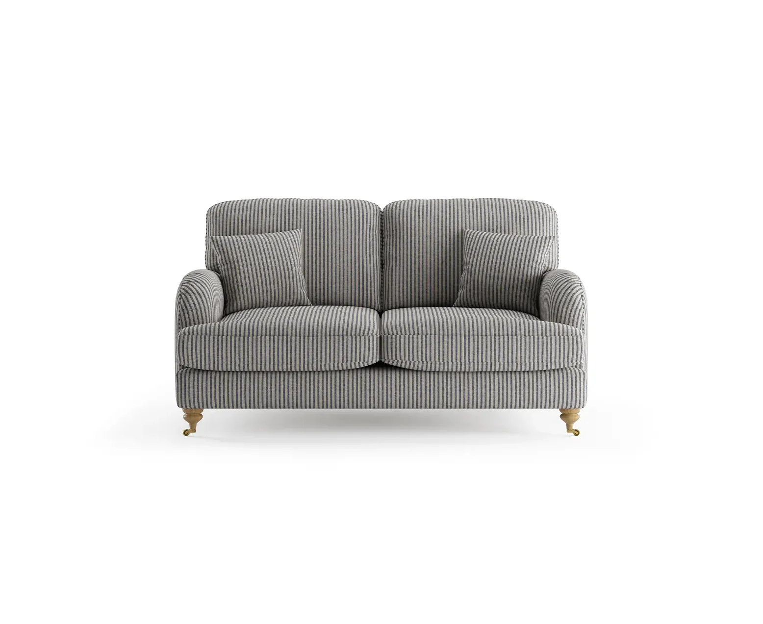 Chilworth Cove 2-Seater Sofa - Navy Stripe, Fabric product