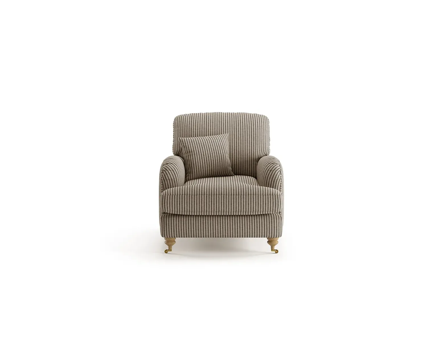 Chilworth Cove Armchair - Grey Stripe, Fabric product