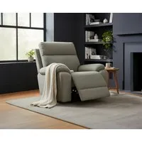 Cooper Reclining Armchair - Taupe, Fabric alternate view