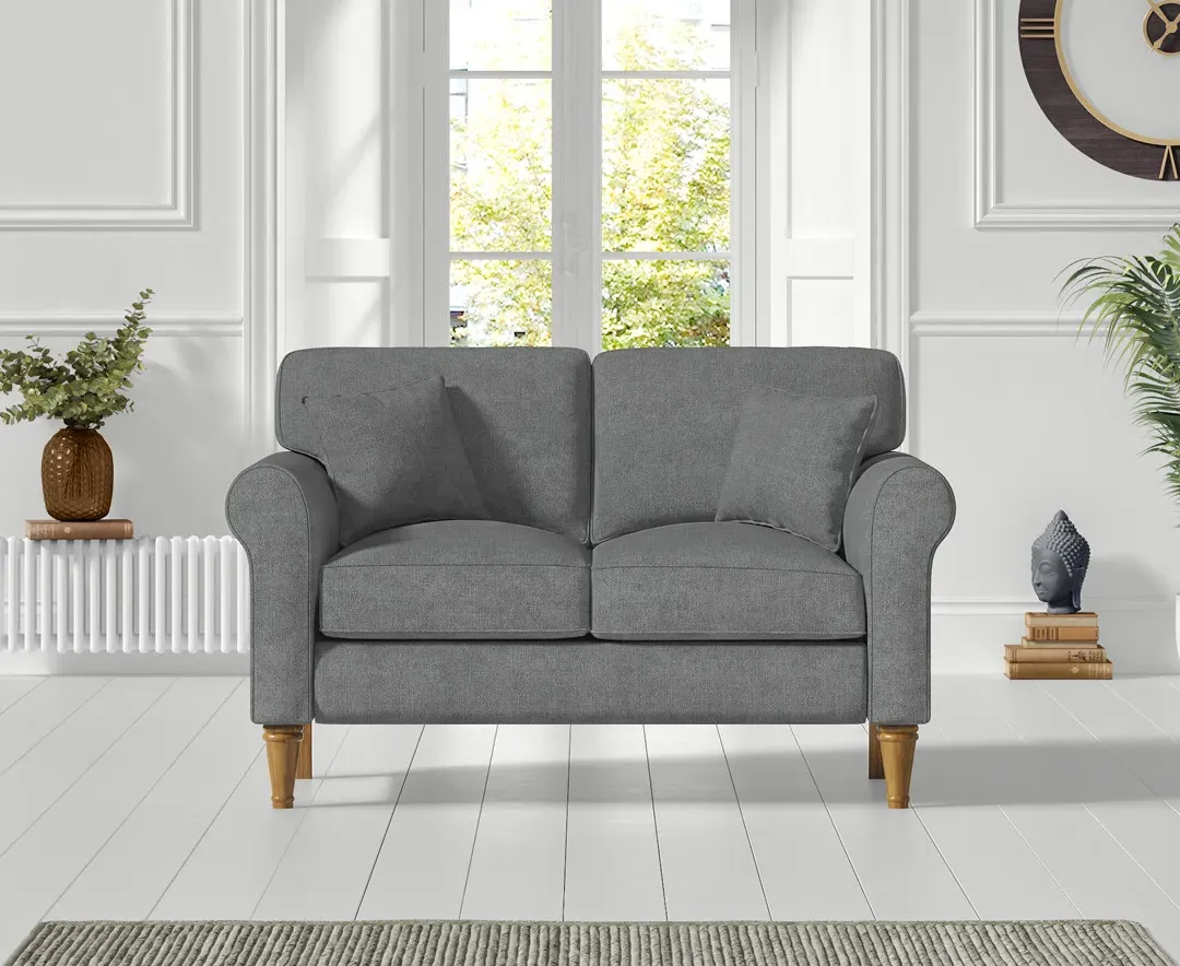 Darwin 2-Seater Sofa - Charcoal Grey, Fabric product