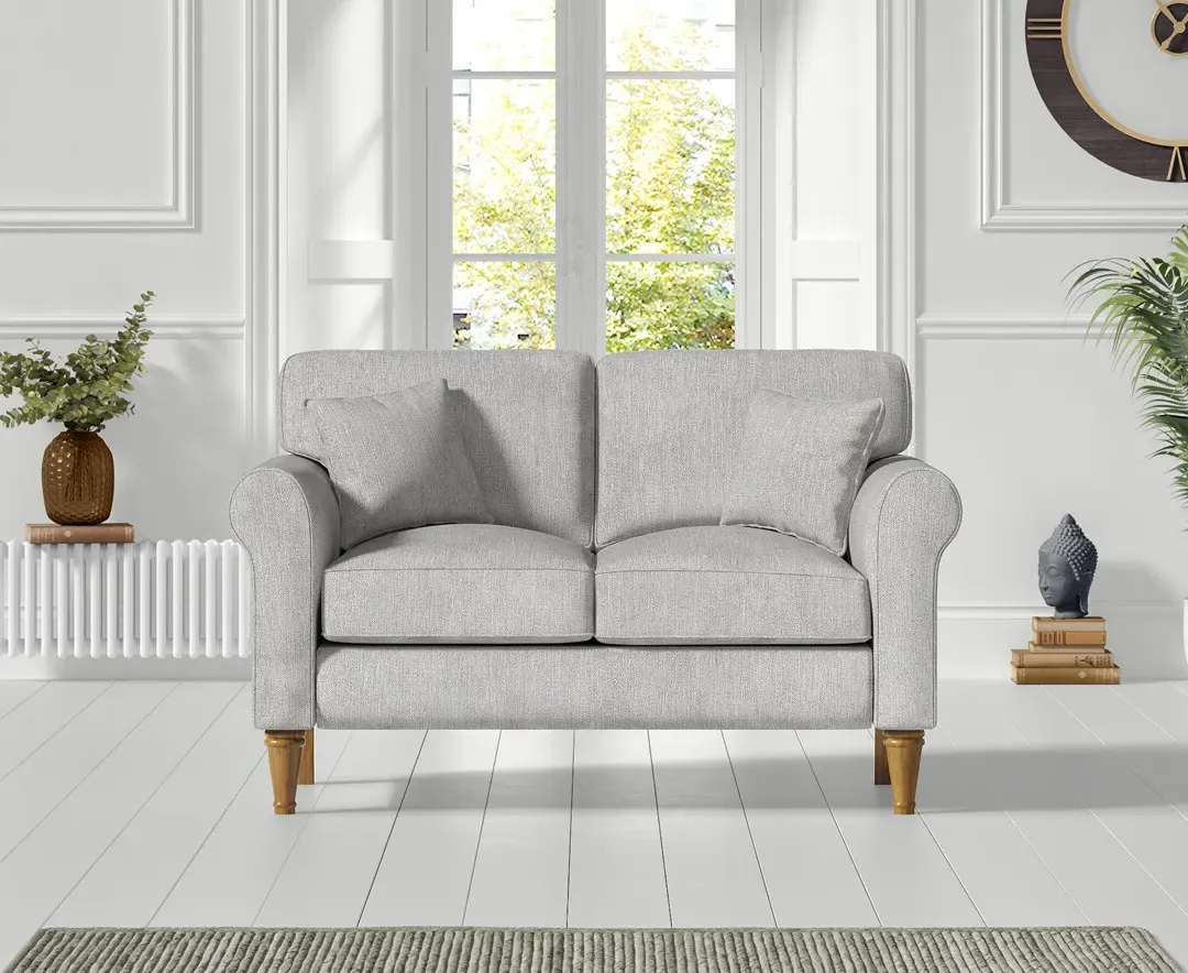 Darwin 2-Seater Sofa - Light Grey, Fabric product