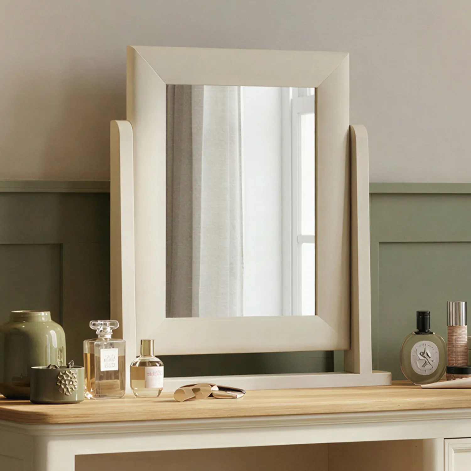 Dressing Table Mirror - Cream product
