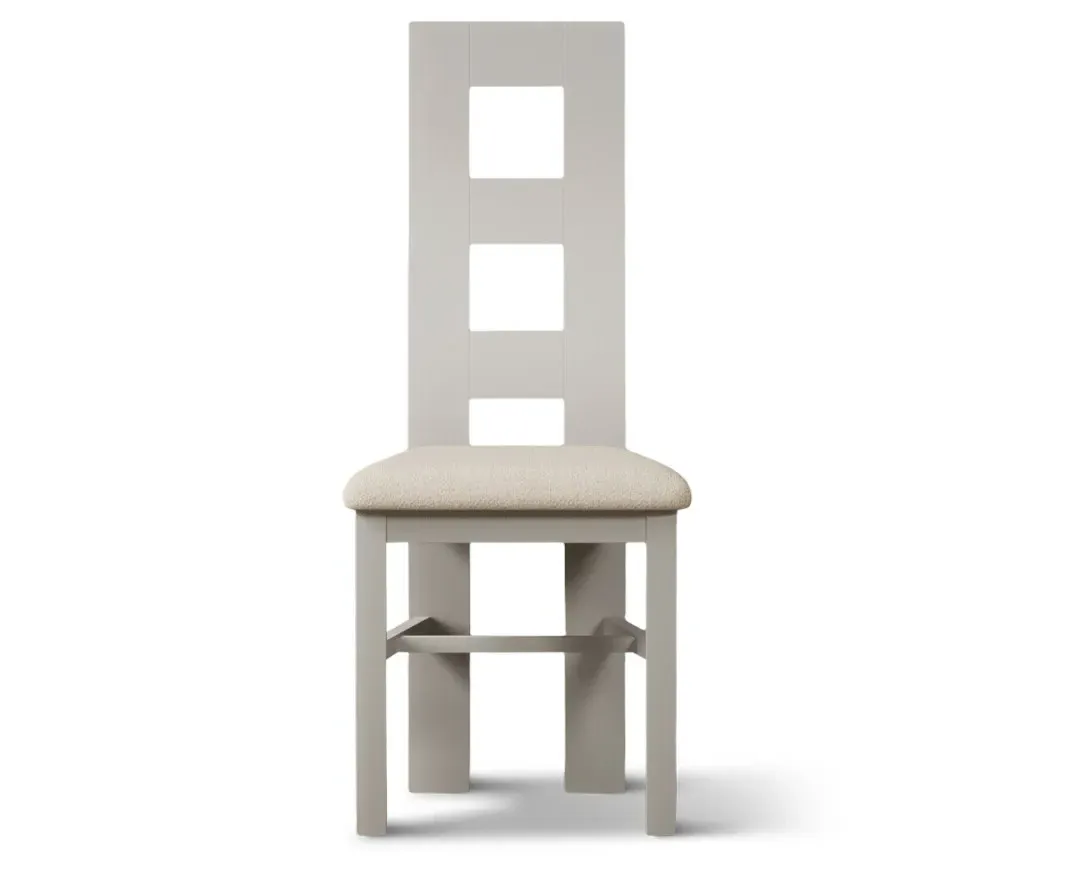 Flow Back Set of 2 Dining Chairs - Painted, Solid Wood product