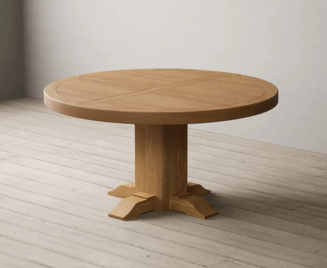 Helmsley Round Dining Table - Oak product