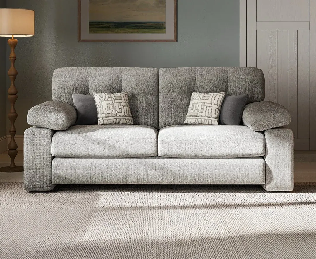 Helston 2-Seater Sofa - Steel, Fabric product