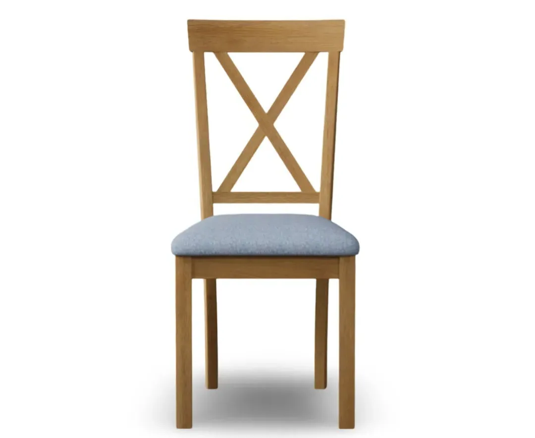 Hertford Set of 2 Dining Chairs - Oak, Solid Oak product