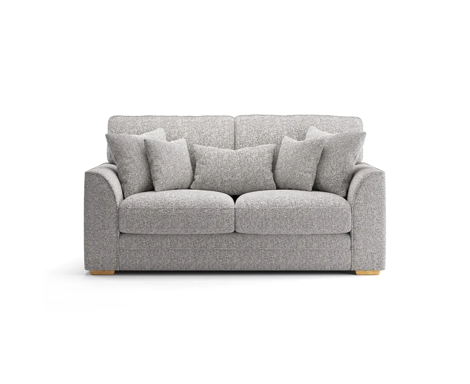 Jasper 2-Seater Sofa - Silver, Chenille Fabric product