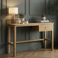 Loxton Dressing Table with Drawer Storage - Oak alternate view