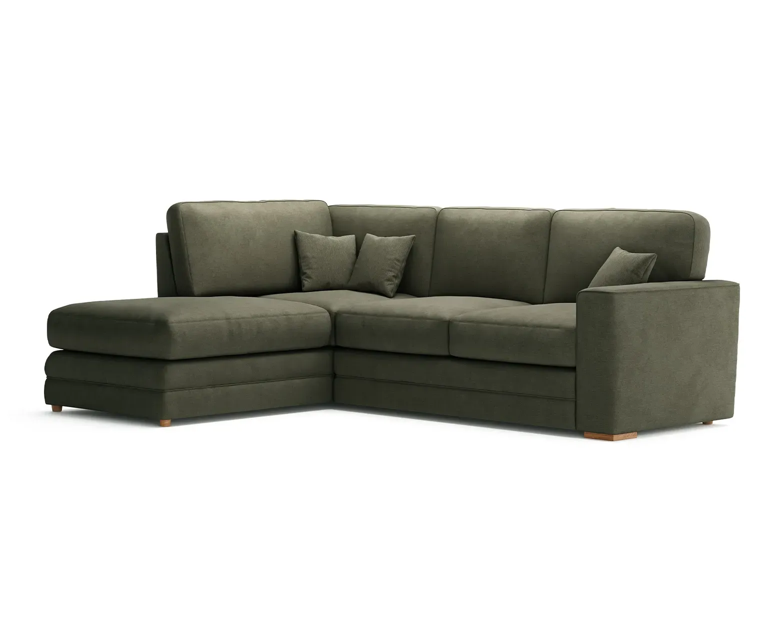 Madden Right Hand Facing Corner Sofa - Pewter, Chenille product