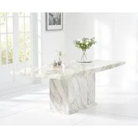 Marino Marble Dining Table 180cm - Grey alternate view