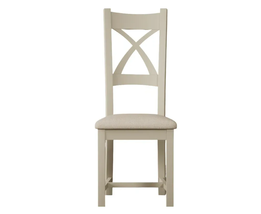 Painted X Back Set of 2 Dining Chairs - Solid Wood product