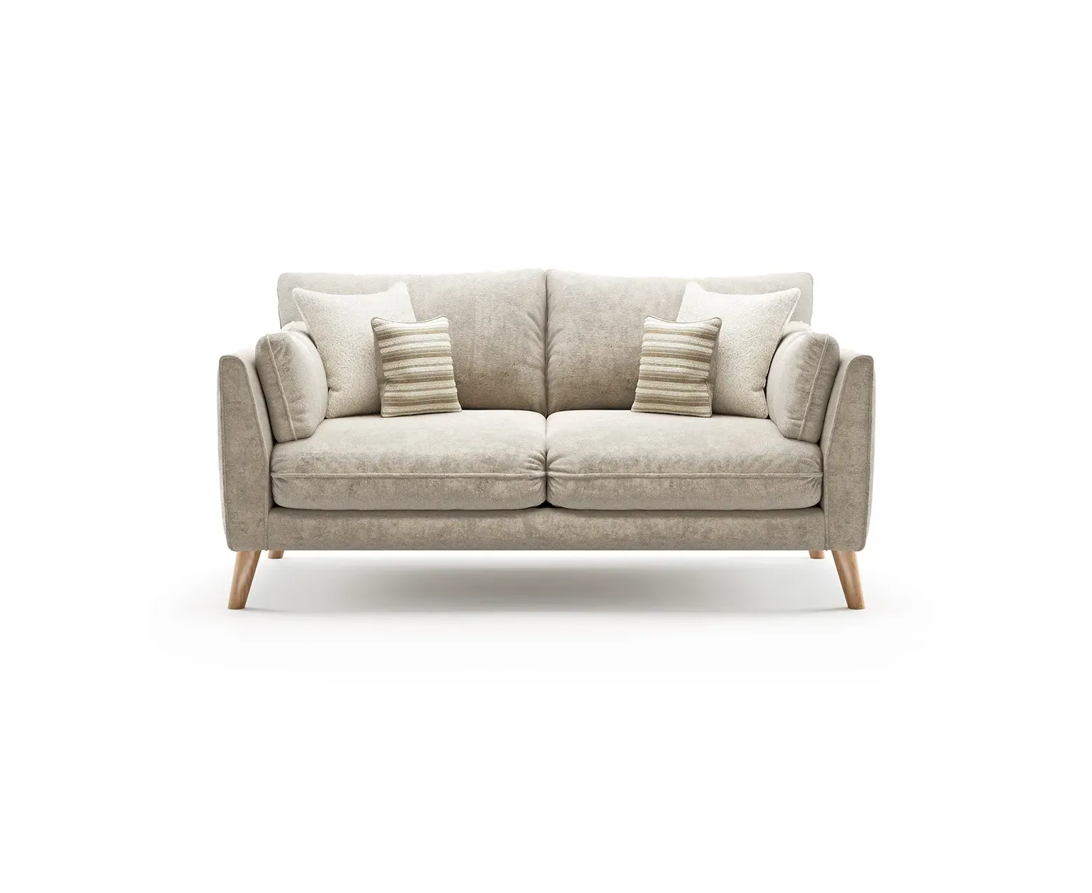Palermo 2-Seater Sofa - Cream, Chenille product
