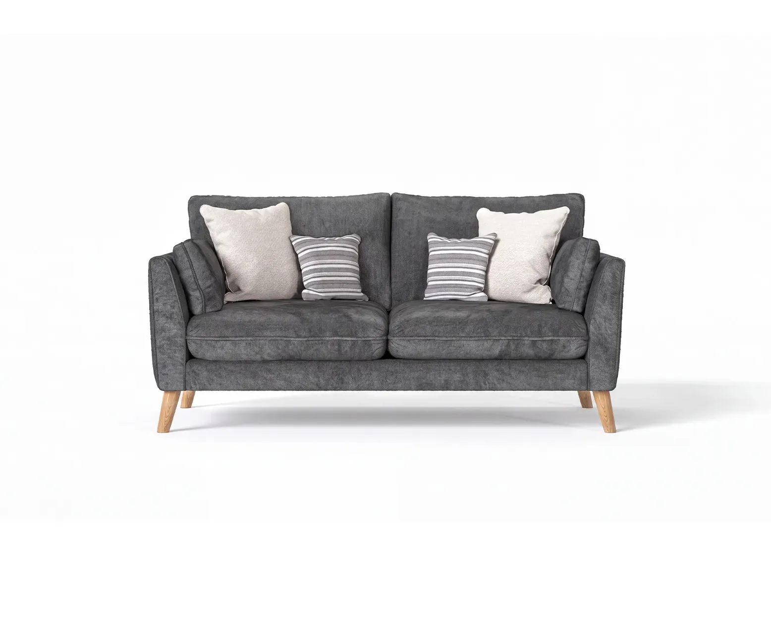 Palermo 2-Seater Sofa - Graphite, Chenille product