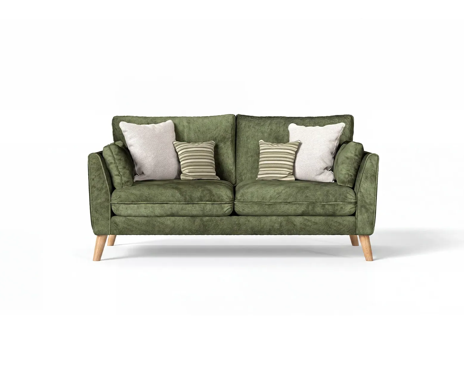 Palermo 2-Seater Sofa - Olive Green, Chenille product