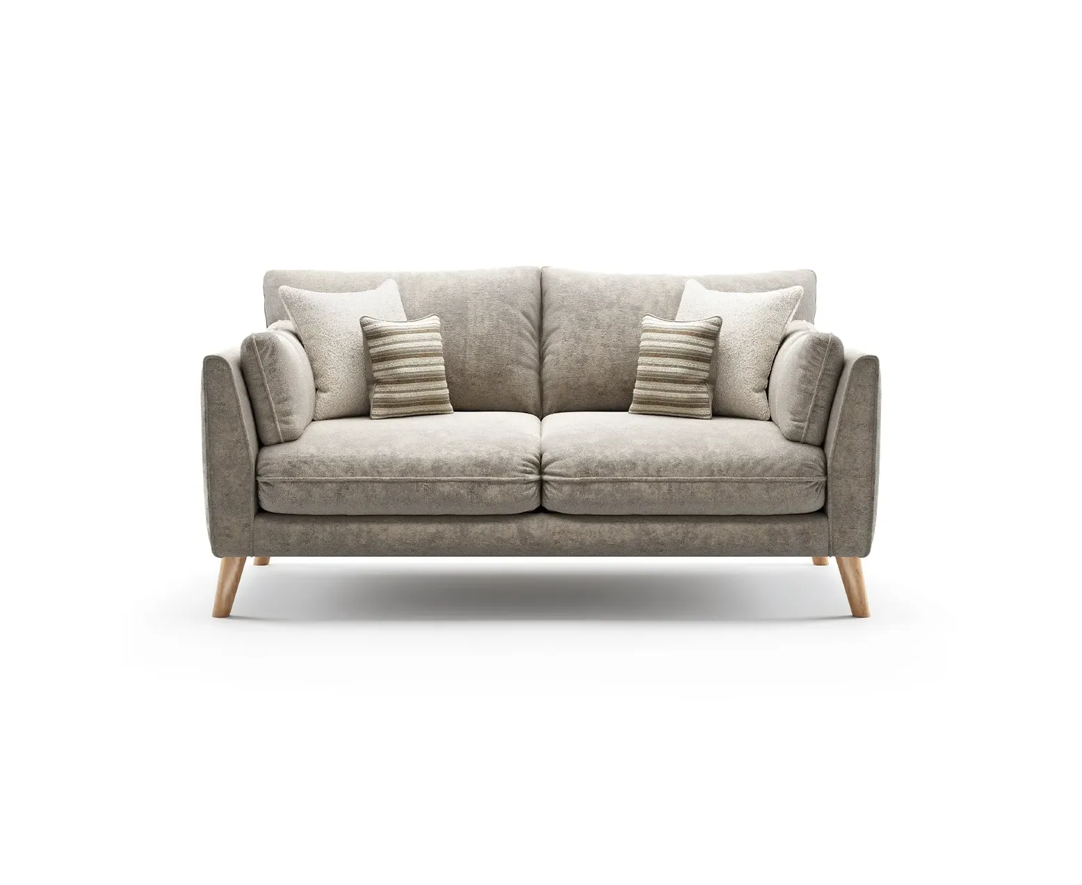 Palermo 2-Seater Sofa - Truffle, Chenille Fabric product