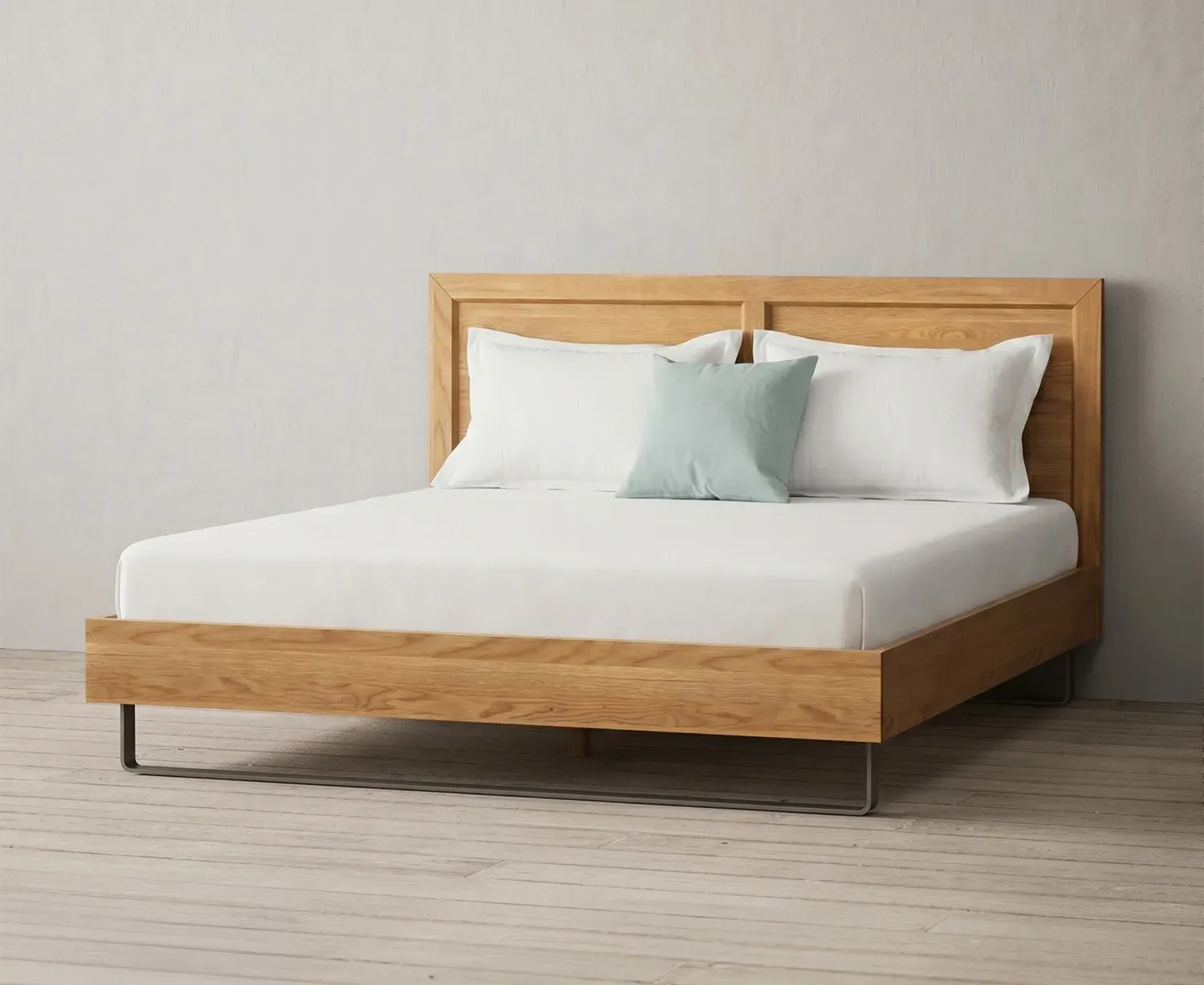 Parker Super King Bed Frame - Oak, Solid Oak product