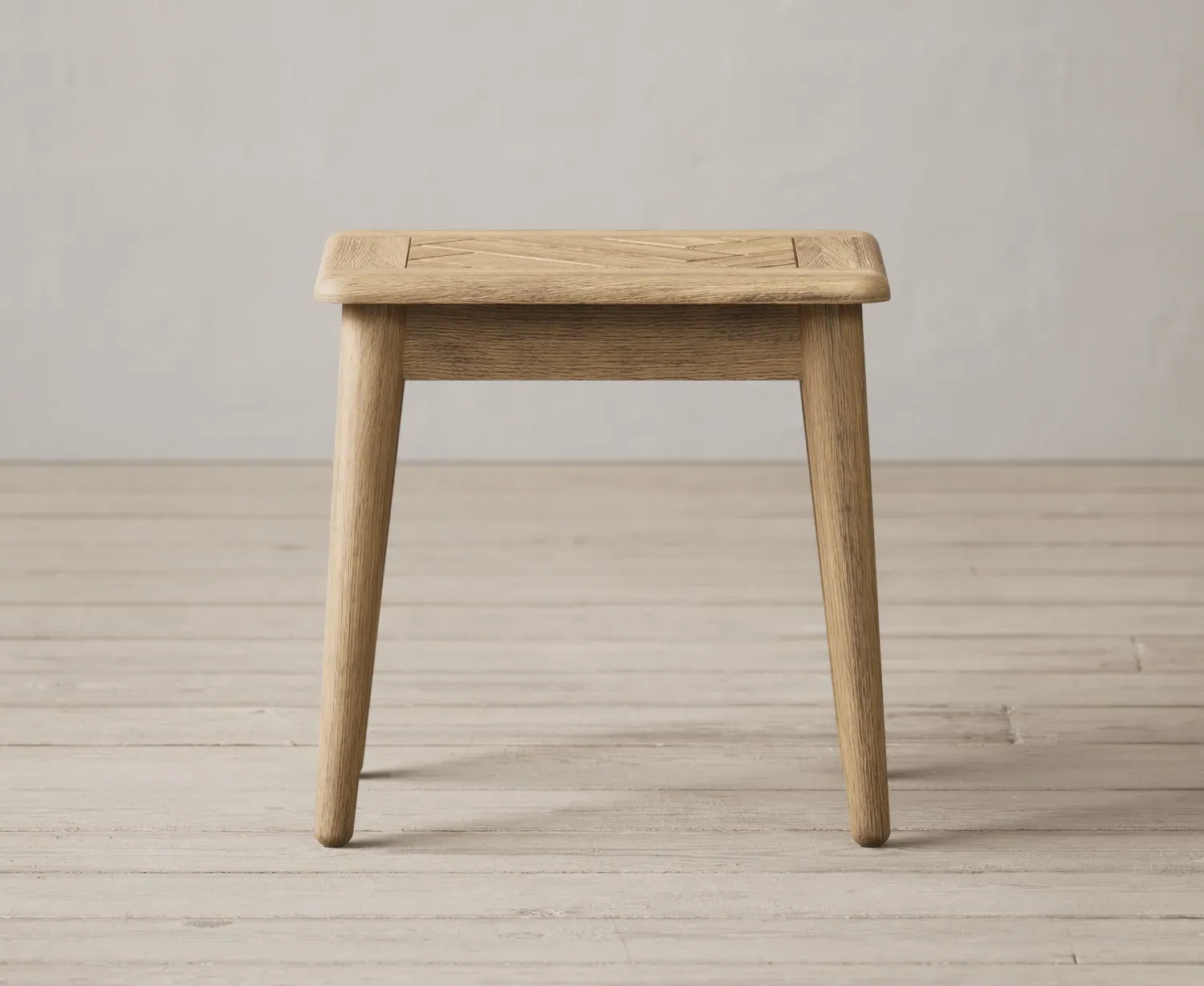 Parven Collection Dressing Table Stool - Oak product