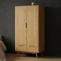 Rosa Double Wardrobe - Oak alternate view