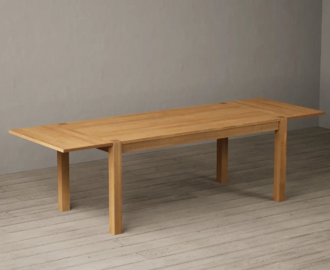Thetford Extendable Dining Table & 6 Clara Chairs - Oak product