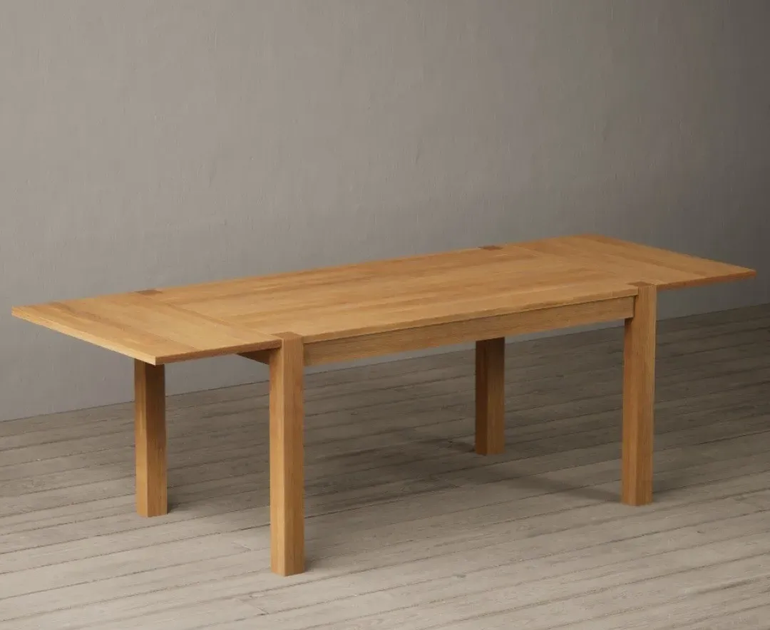 Thetford Extendable Dining Table - Oak, Solid Oak product