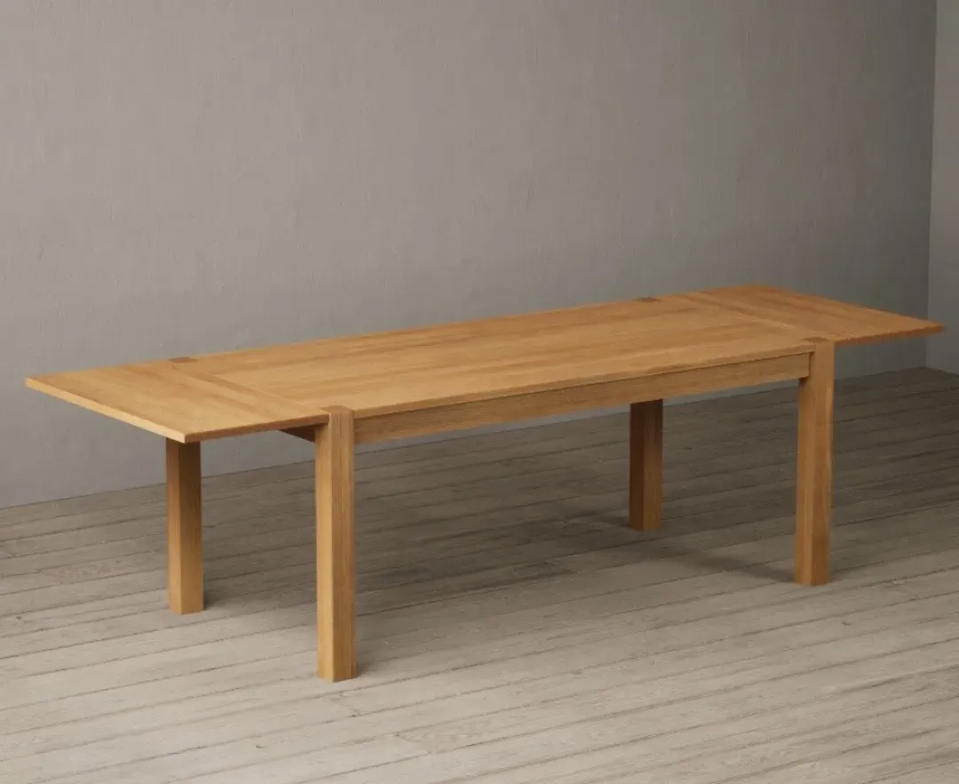 Thetford Extendable Dining Table - Oak, Solid Oak product