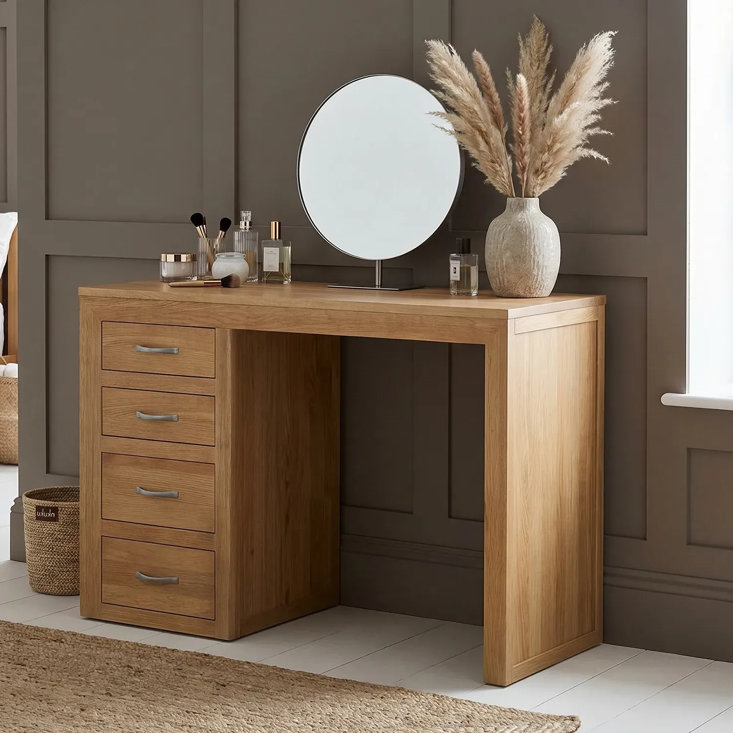 Tilt Dressing Table - Oak, Solid Oak product