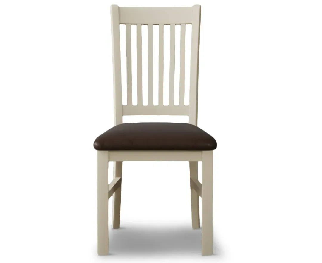 Warwick Set of 2 Painted Dining Chairs - Brown product