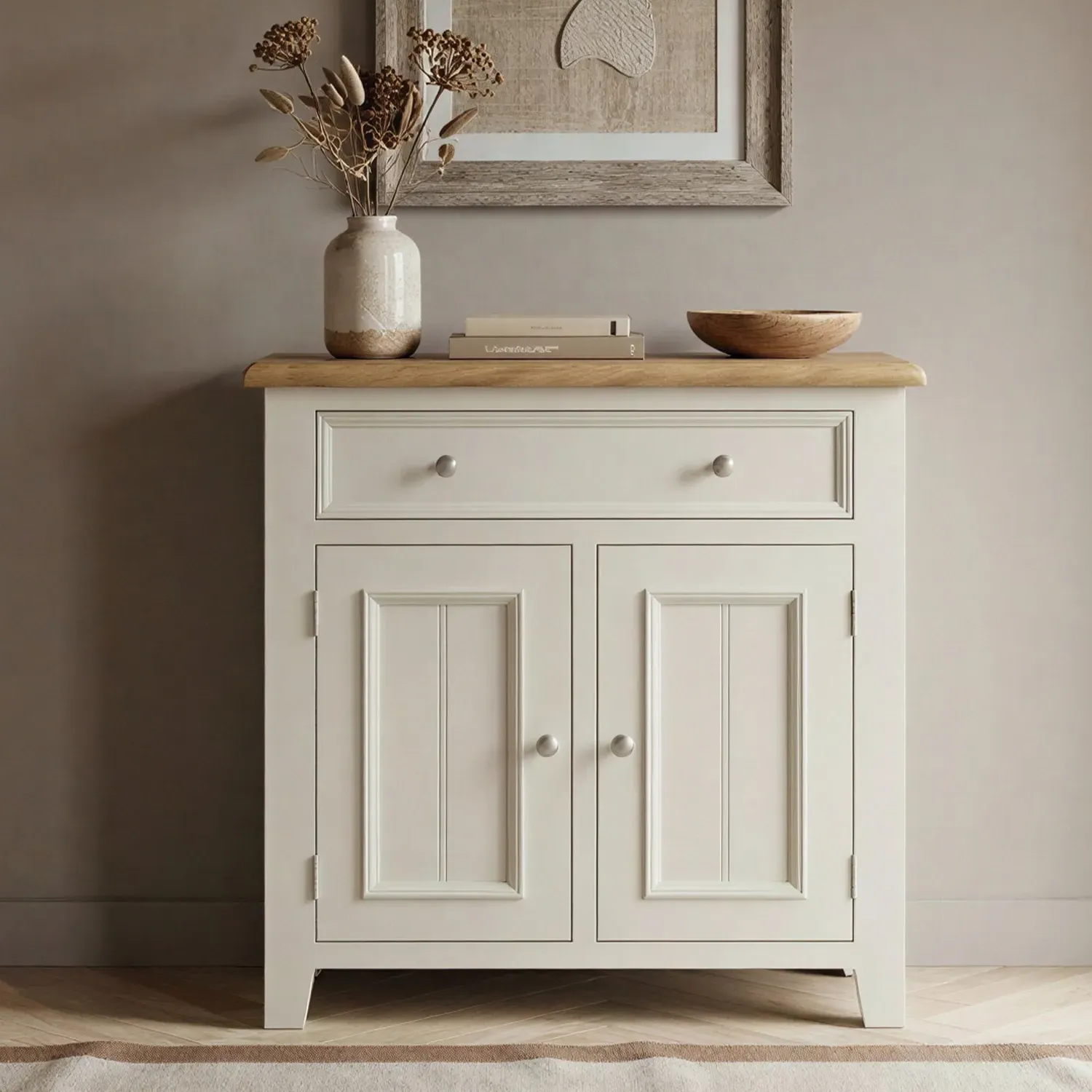 Weymouth Hallway Sideboard - White, Oak product