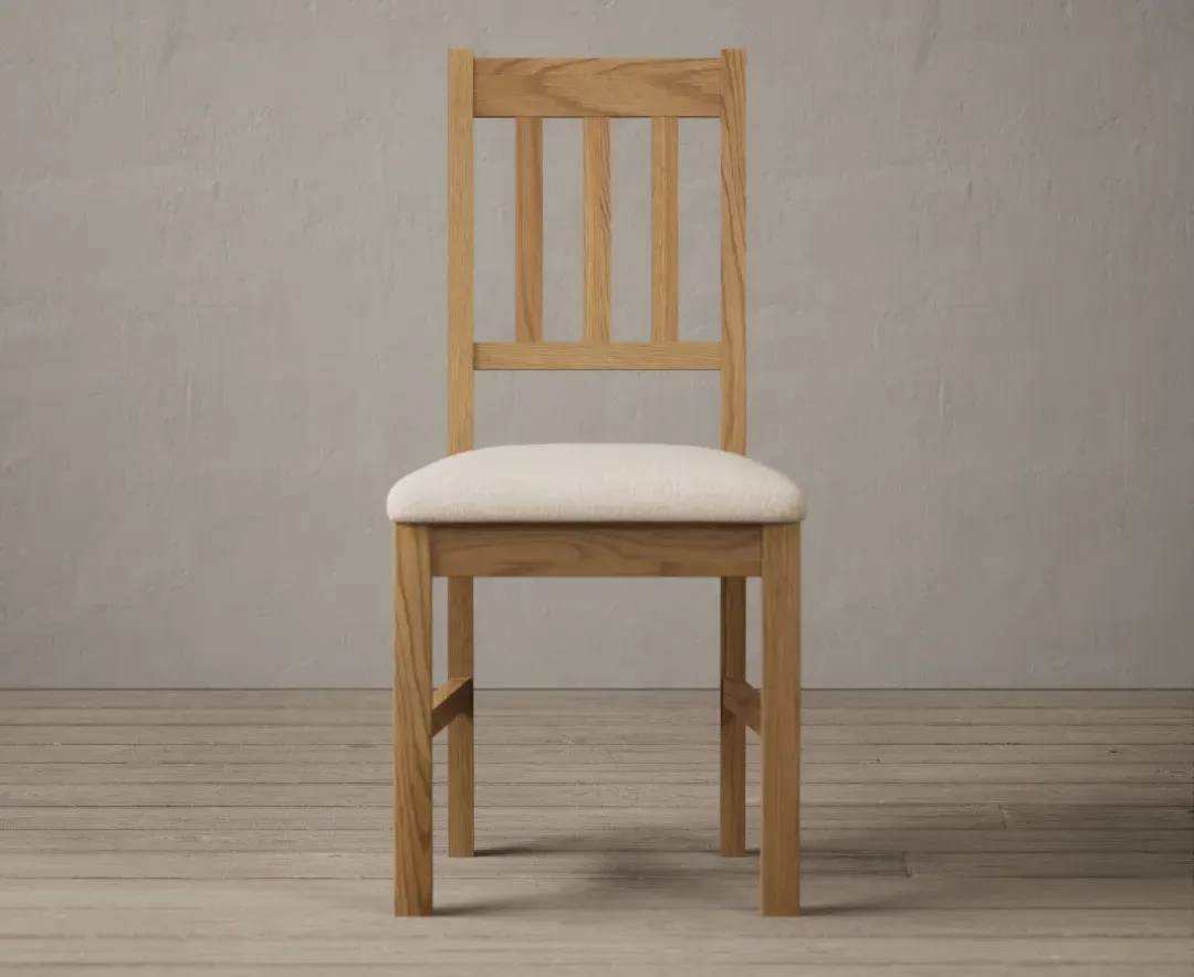 York Dining Table with 2 Chairs & 1 Bench - Oak, Solid Oak product