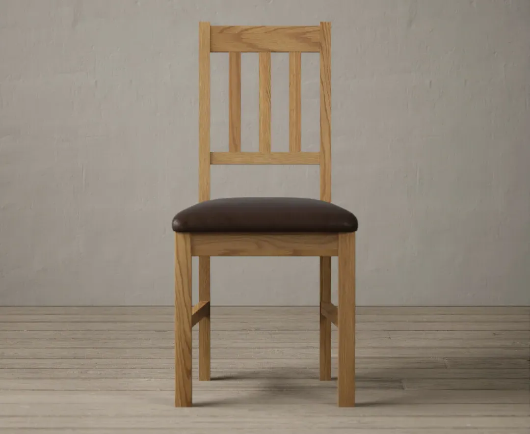York Set of 2 Dining Chairs - Oak product