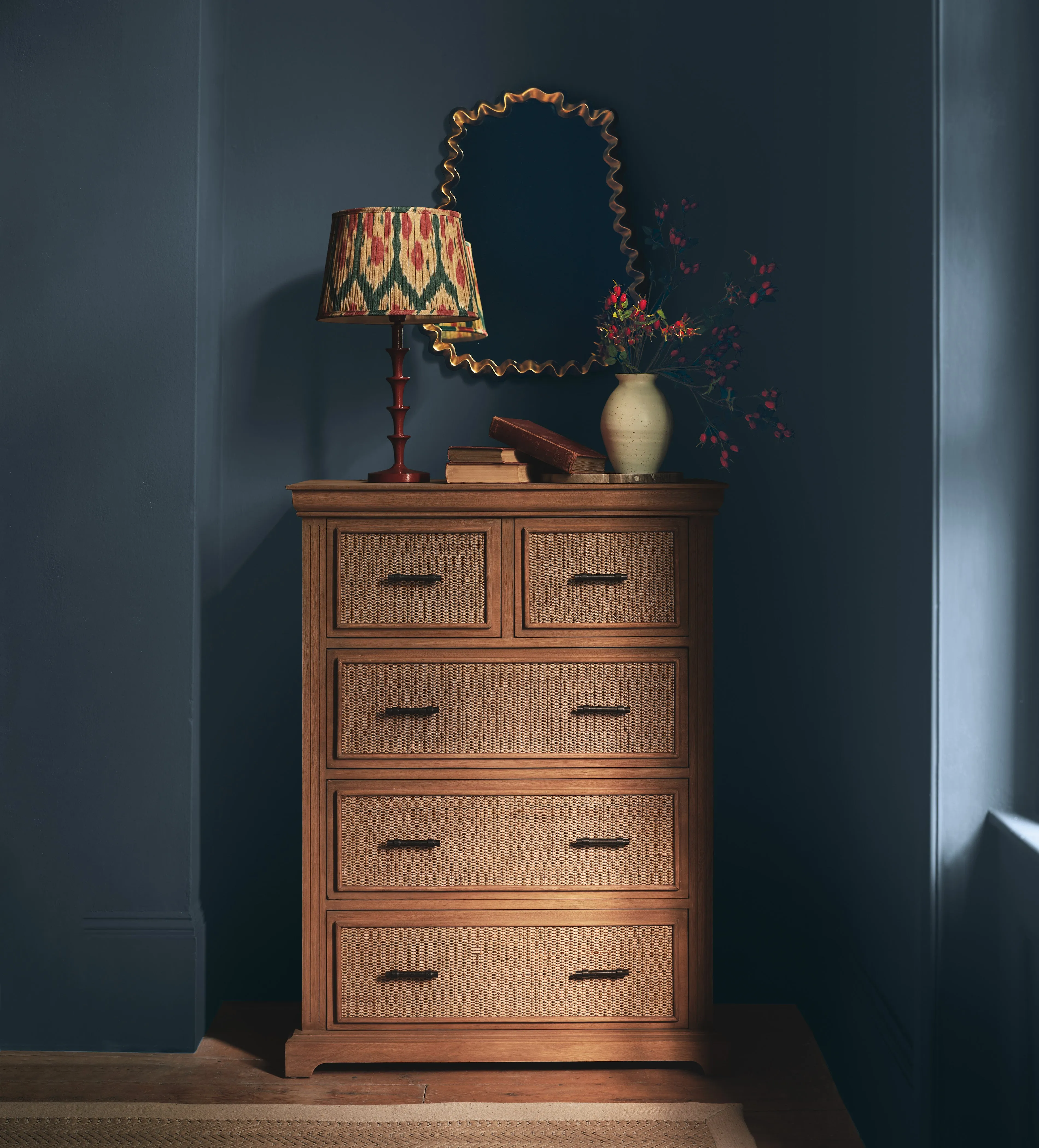 5-Drawer Chest of Drawers - Natural, Bayur Wood product