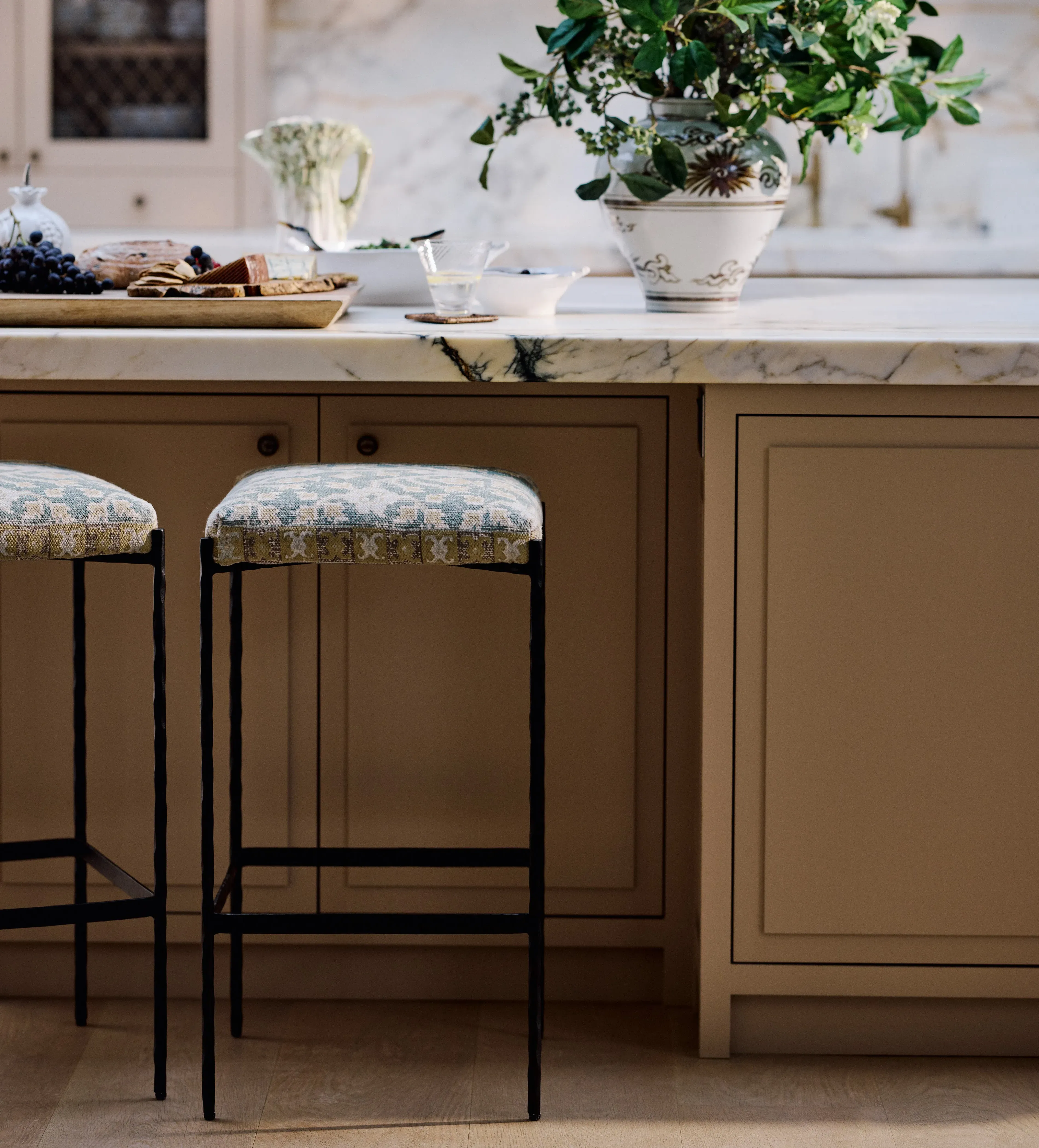 Abellona Bar Stool - Kirmani Green product