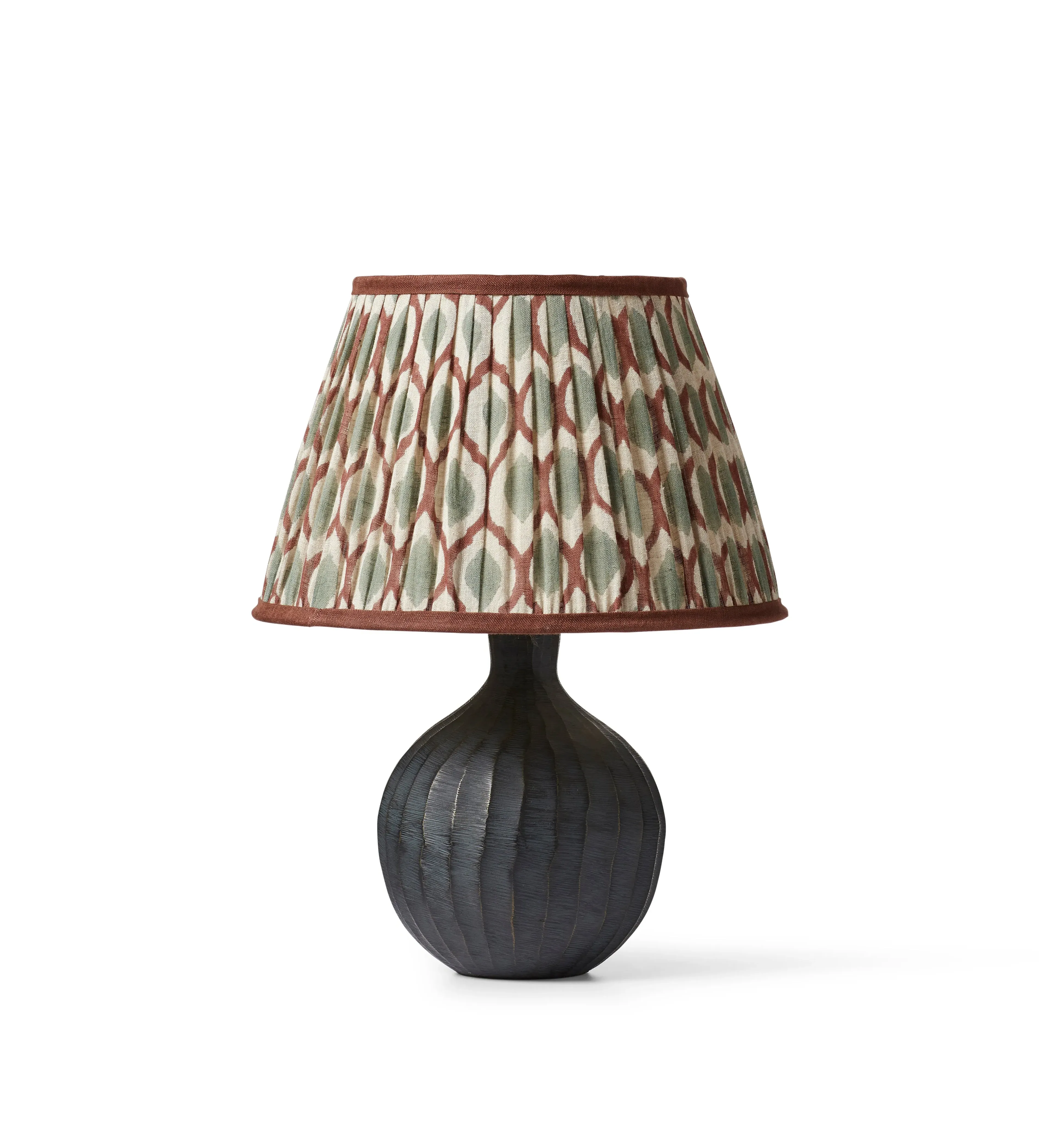 Anassa Table Lamp Base - Blackened Bronze, Metal by OKA, alternate view