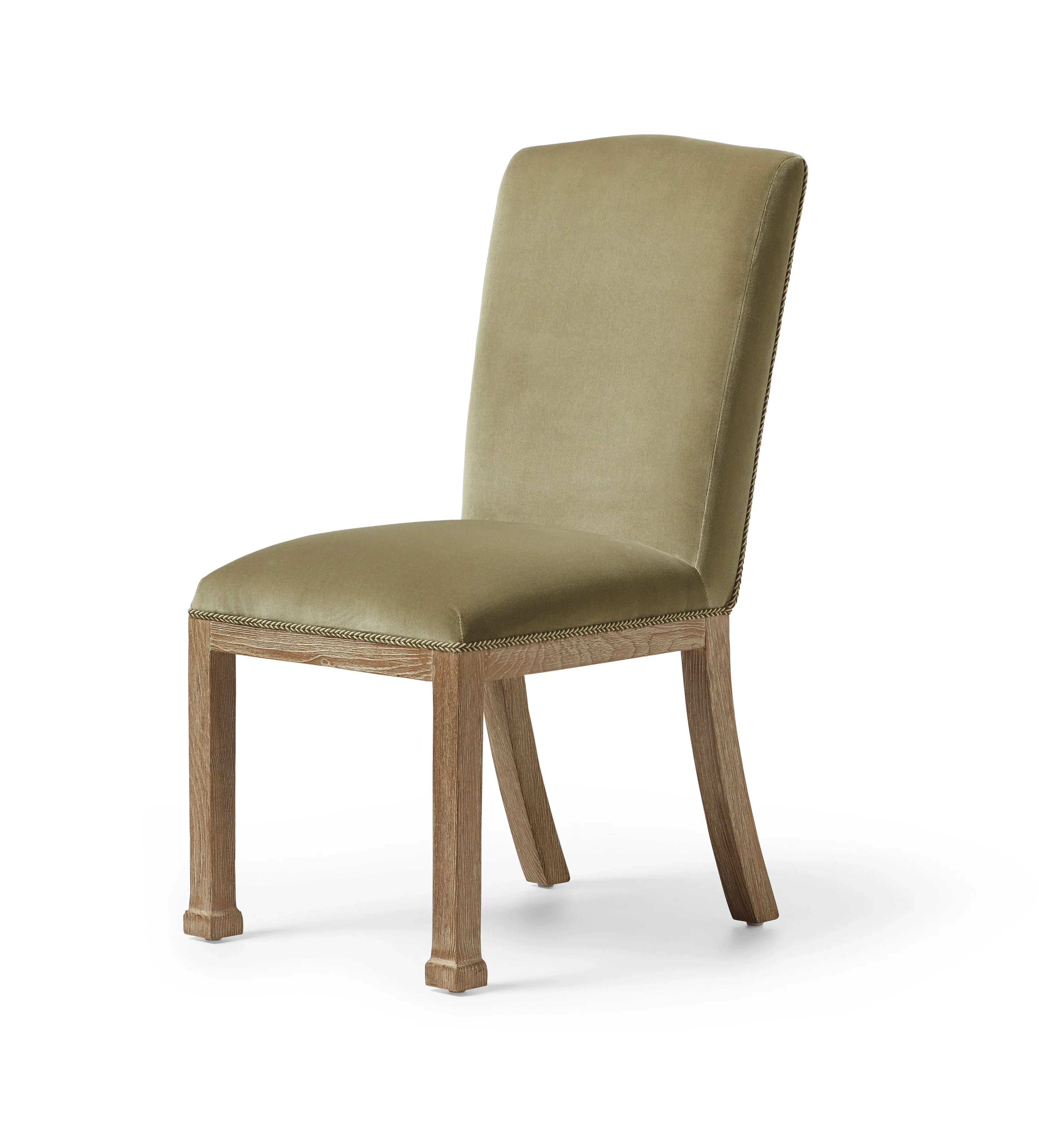Anwen Velvet Dining Chair - Lichen alternate view