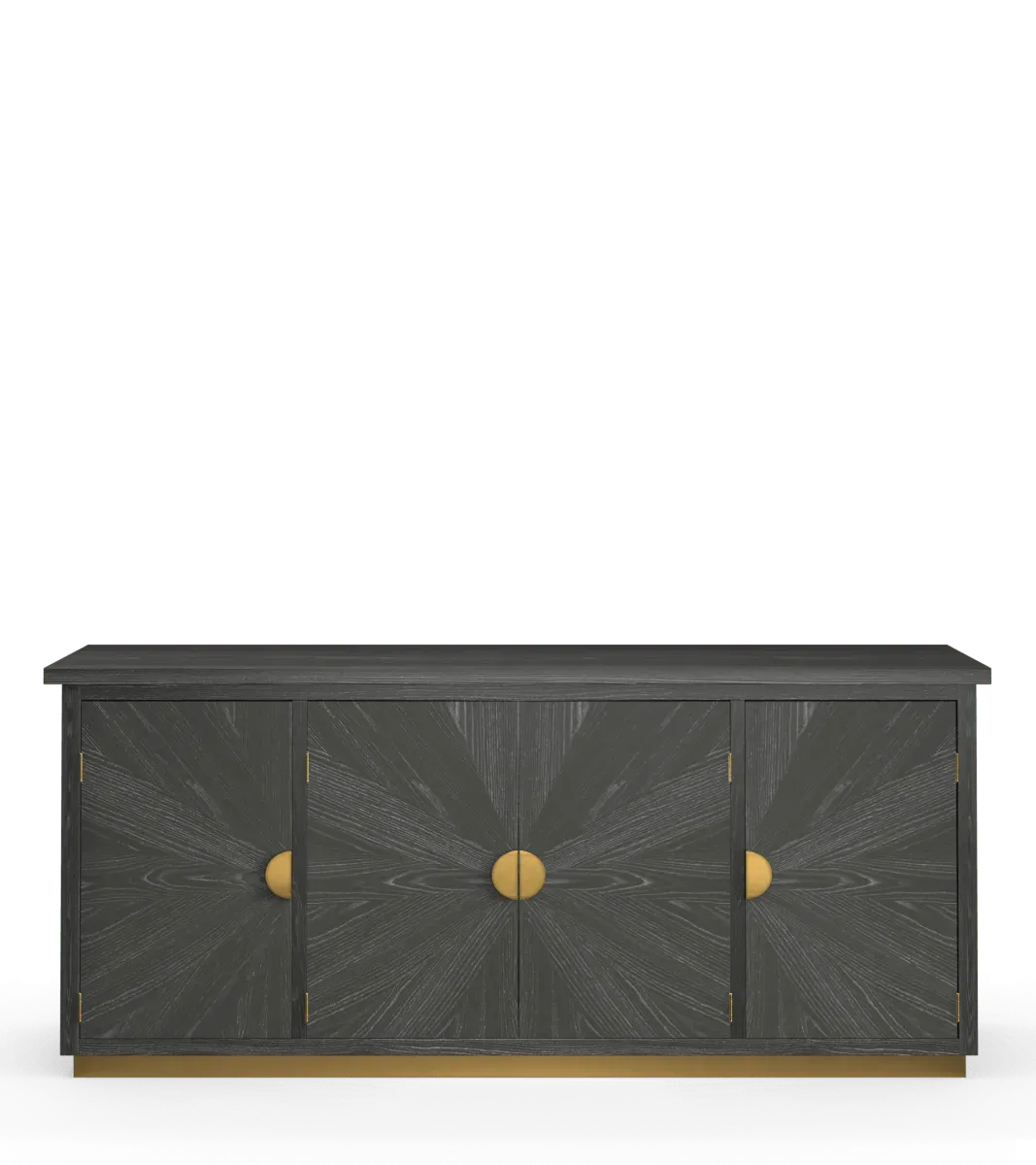 oka-araphel-sideboard-ebonised-oak-sideboards-brass-oak-wood image