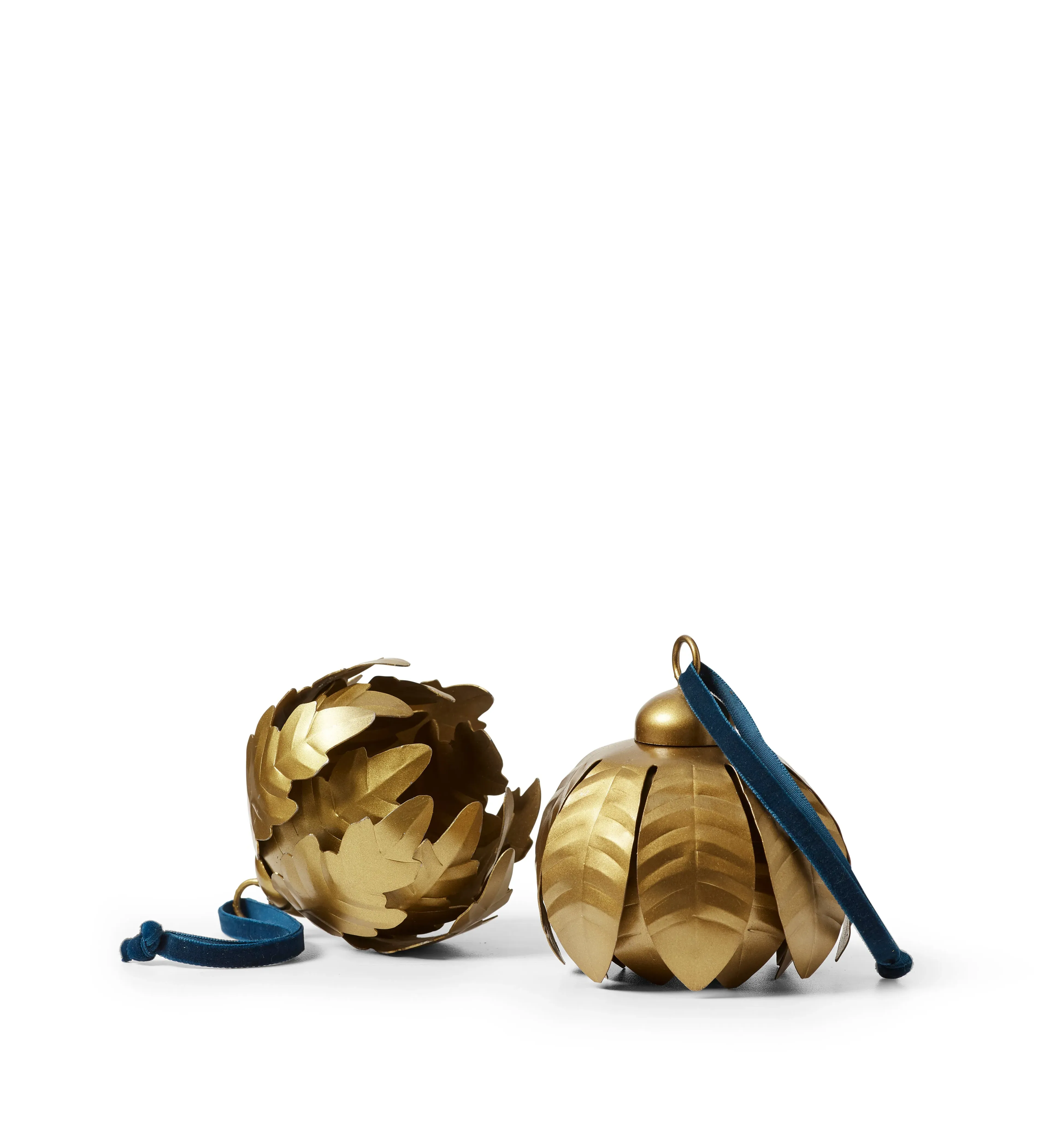 Arbora Baubles Pair - Antique Gold, Iron by OKA, image 2