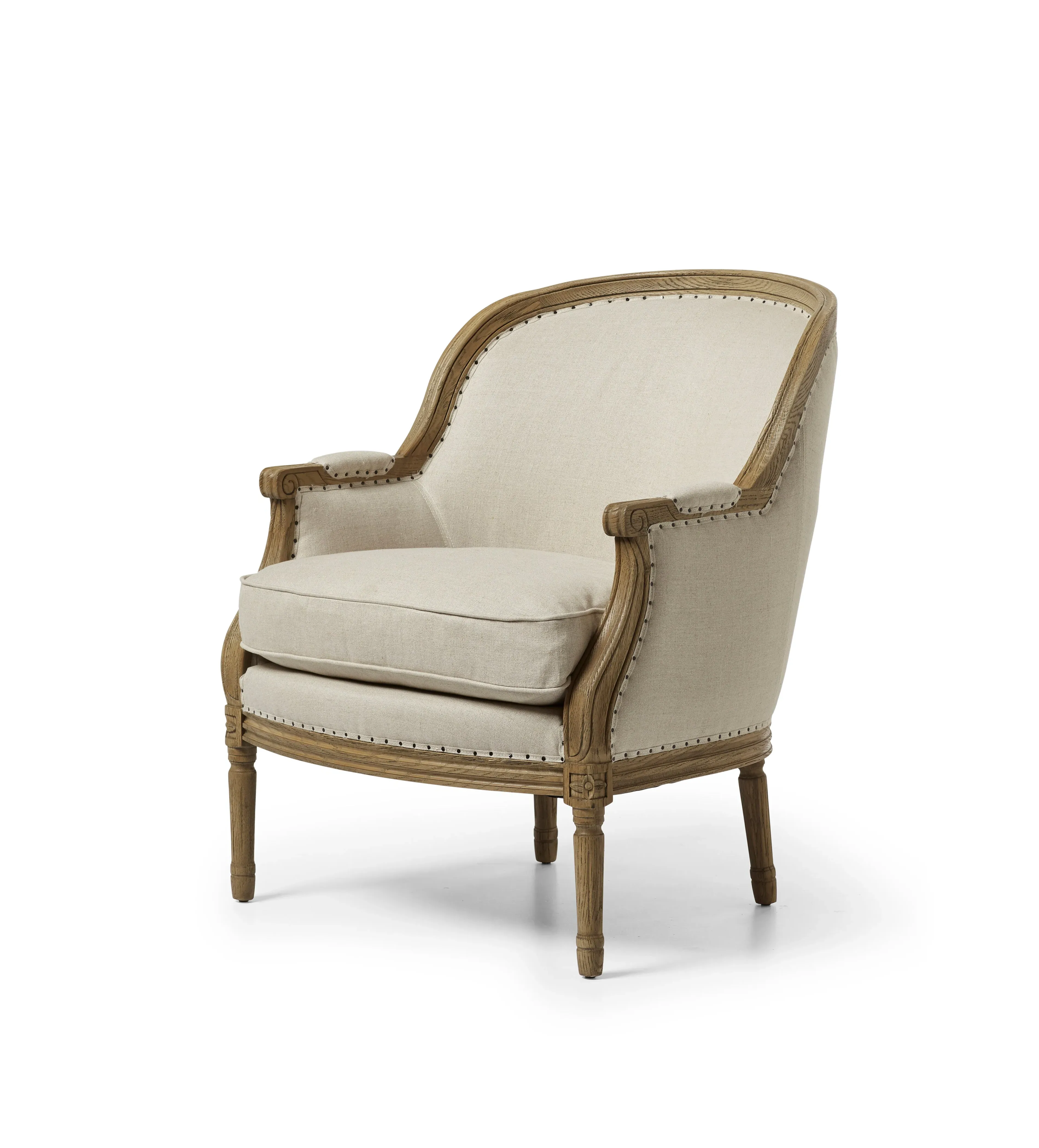 Arbre Armchair - Natural Linen alternate view