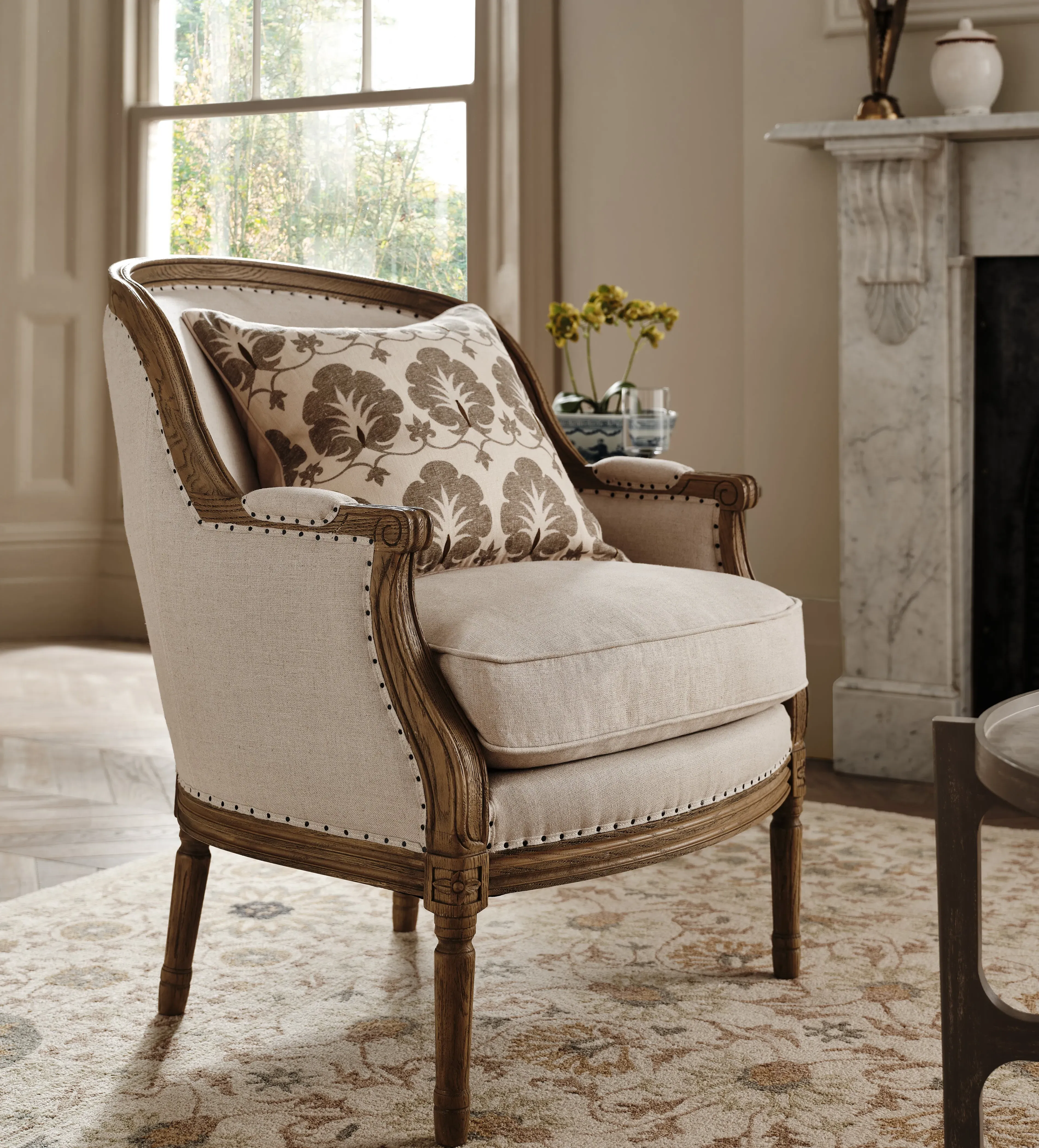 Arbre Armchair - Natural Linen product