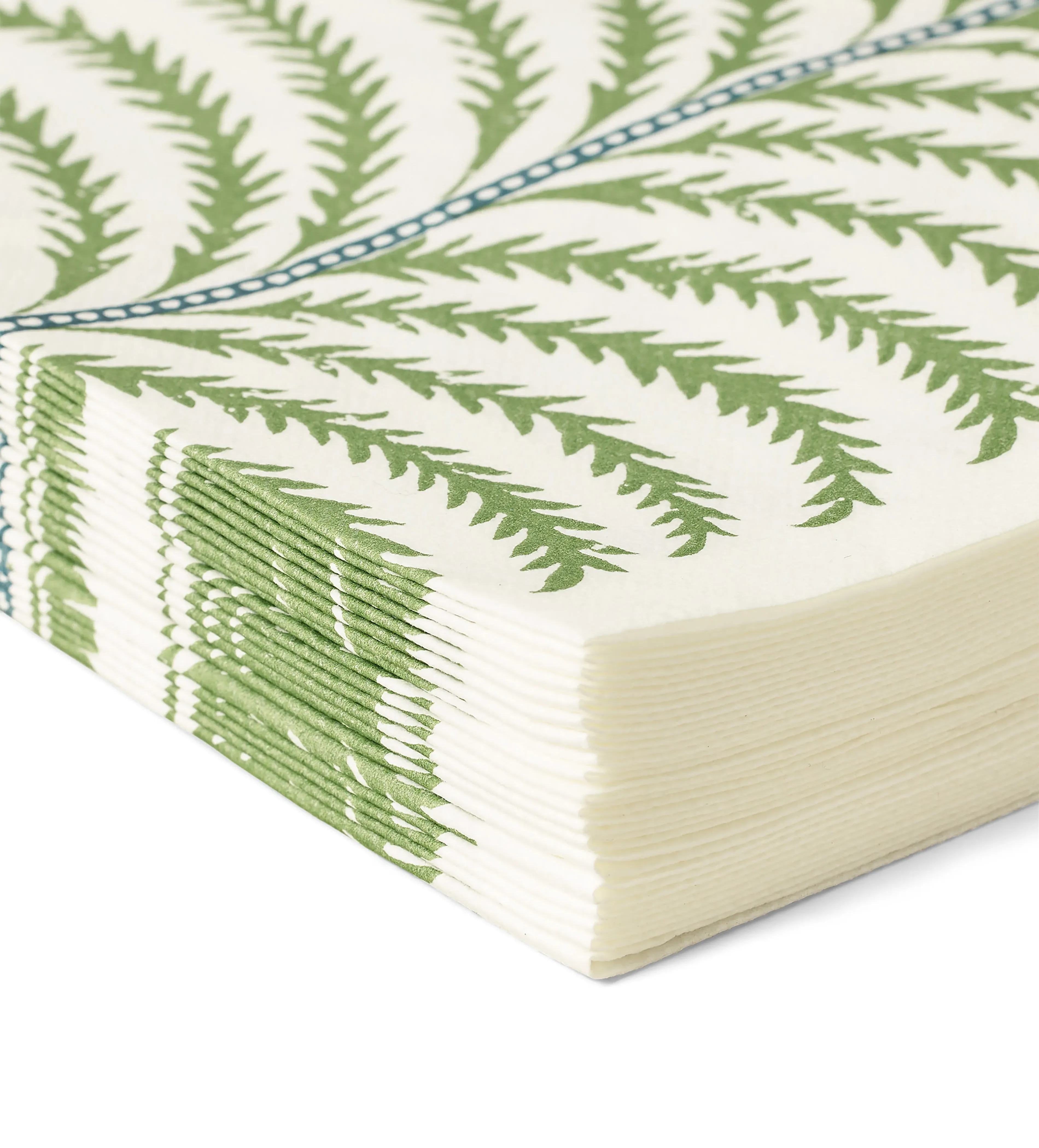 Areca Set of Twenty Napkins - Putting Green by OKA