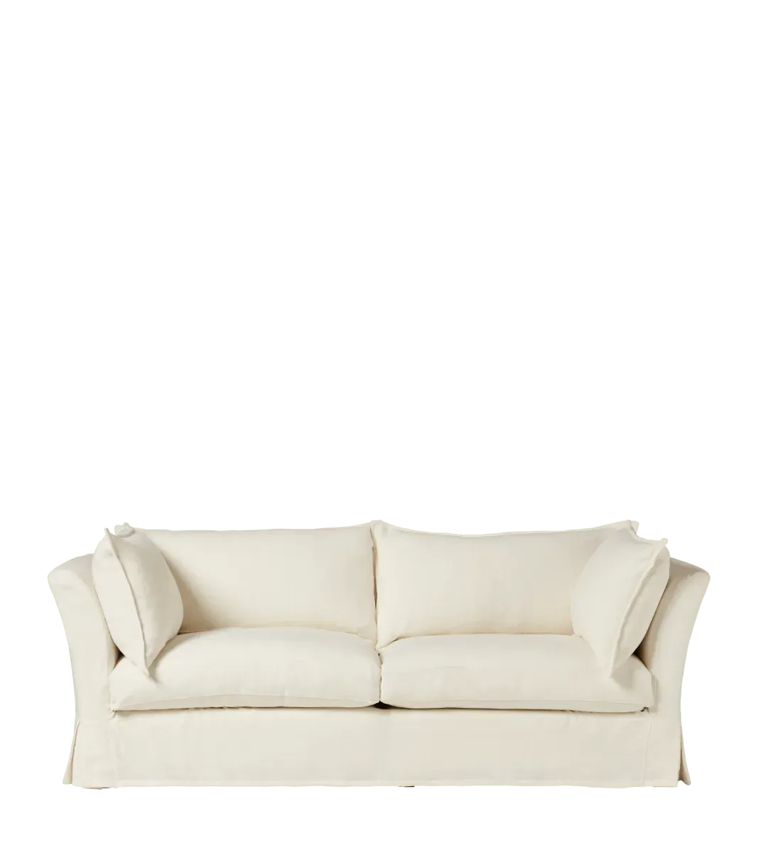 oka-avitus-3-seater-sofa-off-white-linen-sofas-linen-plain image