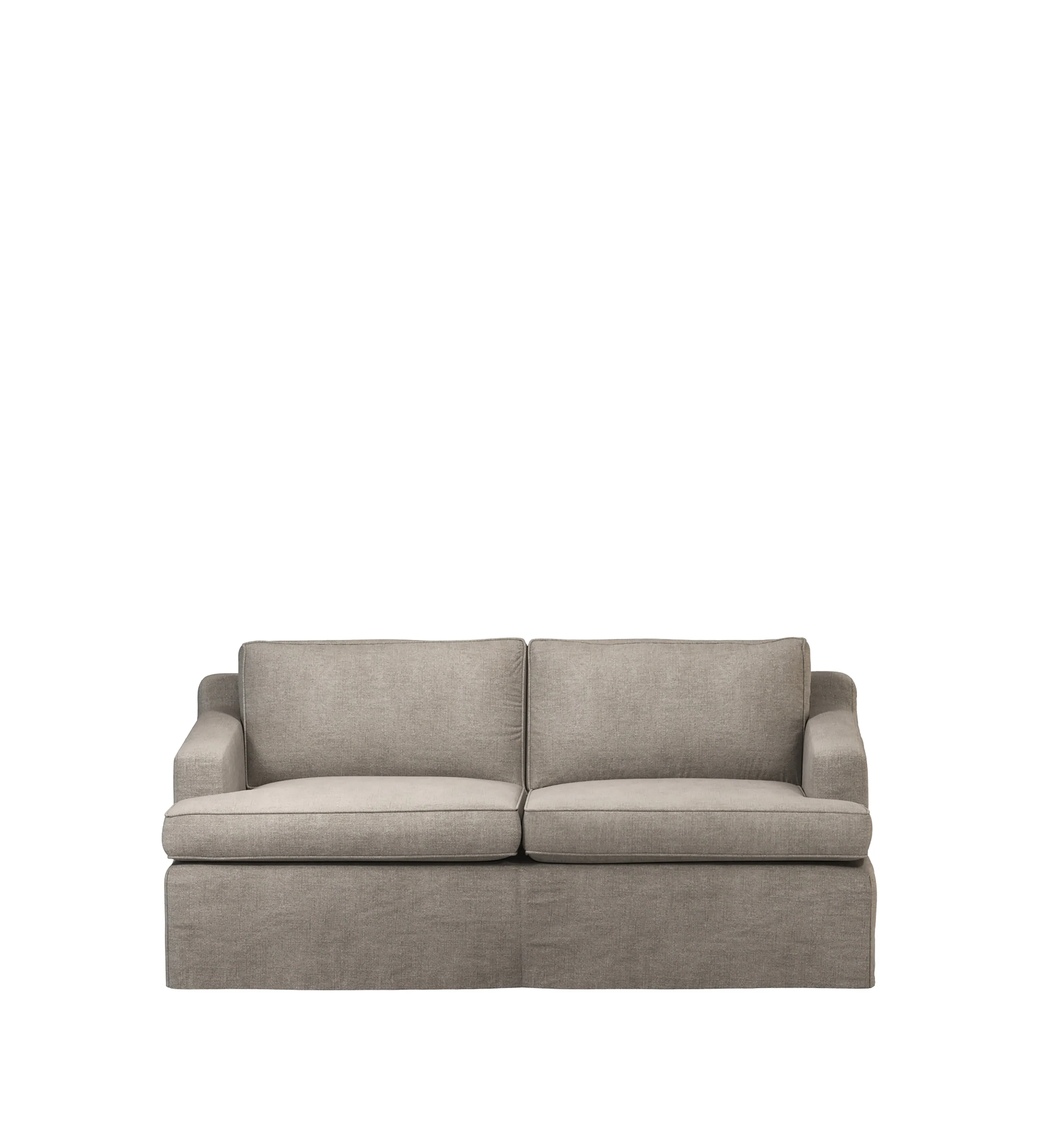 Beale 2-Seater Sofa Loose Cover - Dyed Flax, Stonewash Linen product