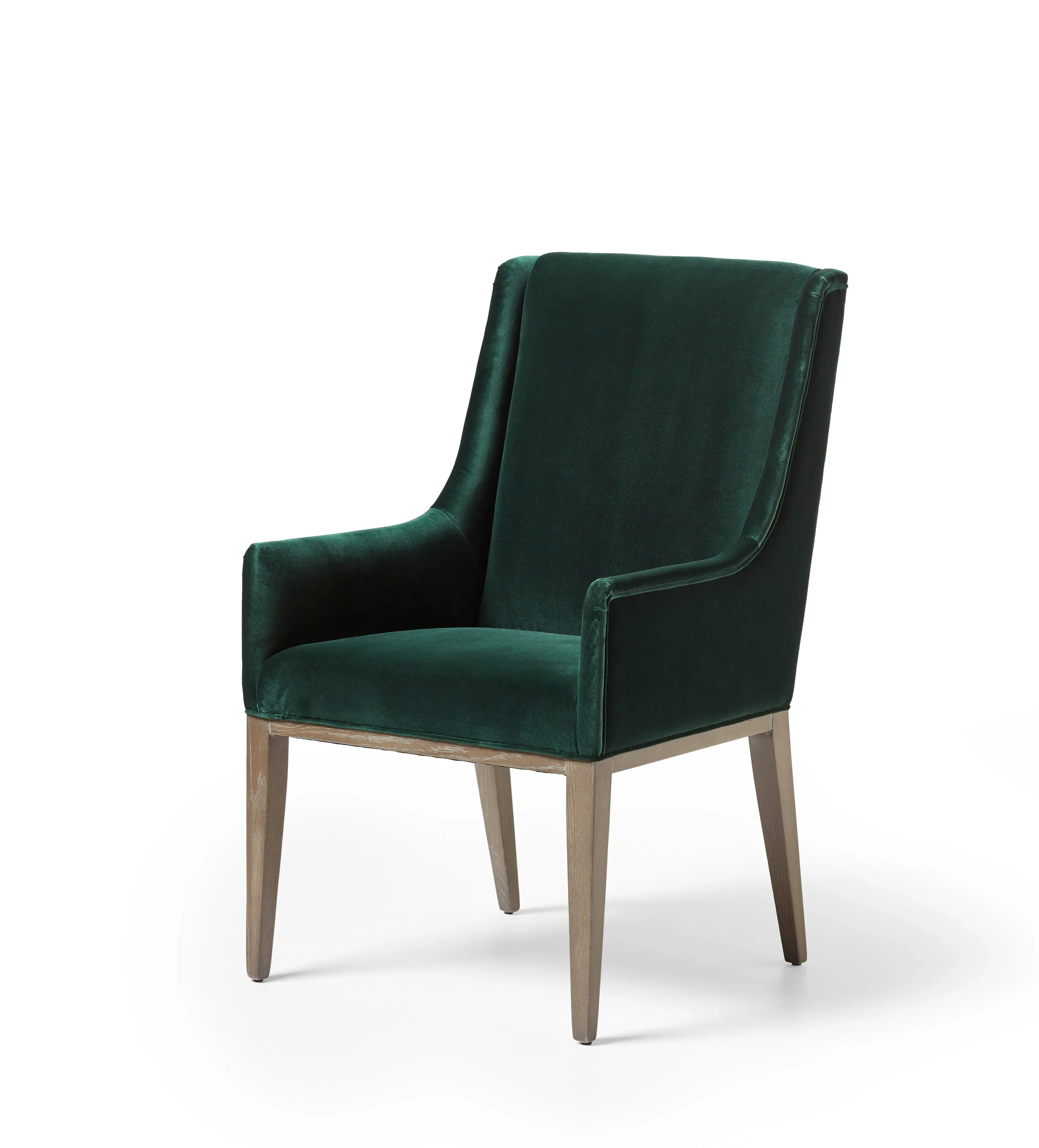 Beau Dining Chair - Midnight Green, Velvet alternate view