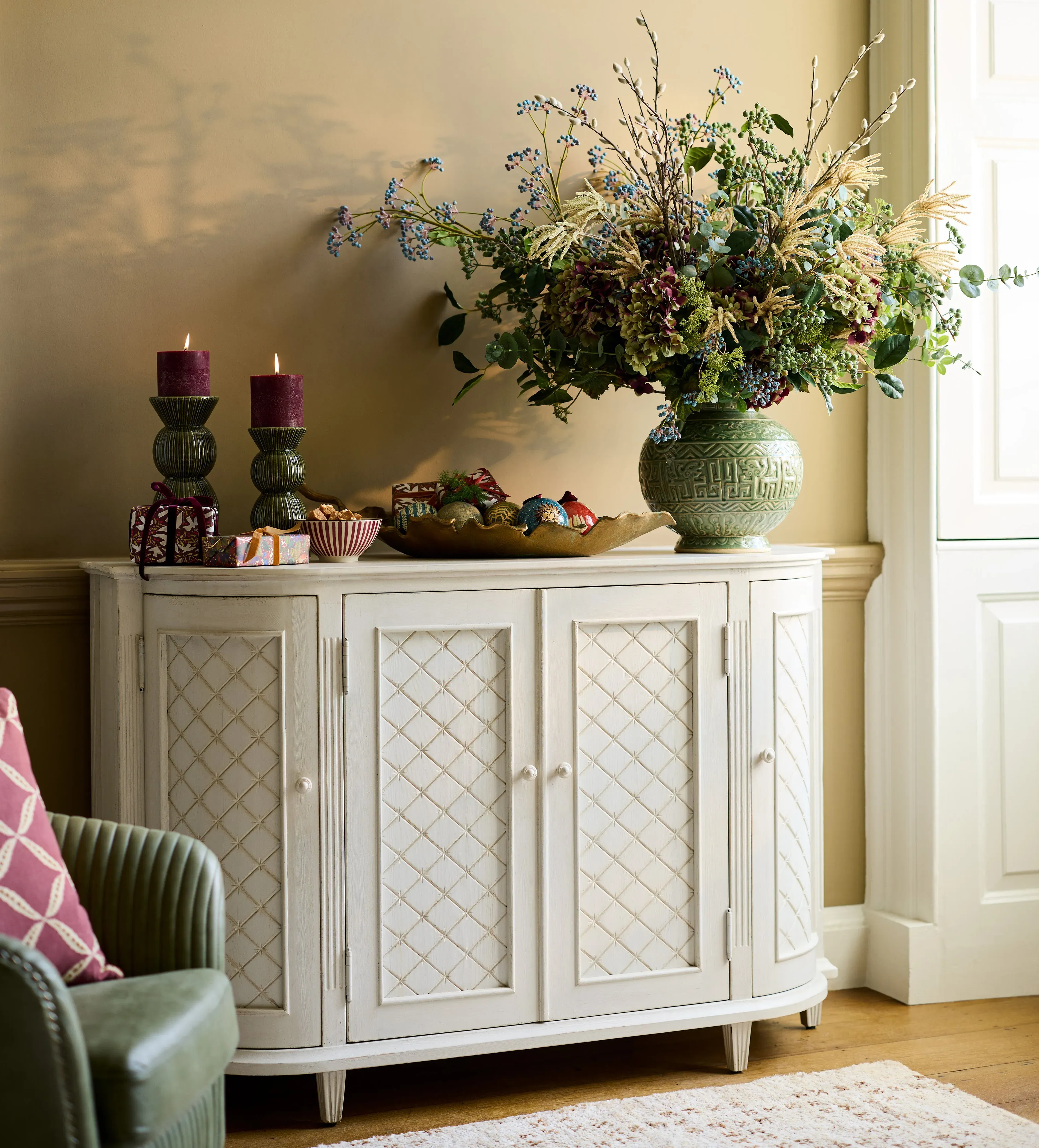 Belrose Cabinet - Chalk product