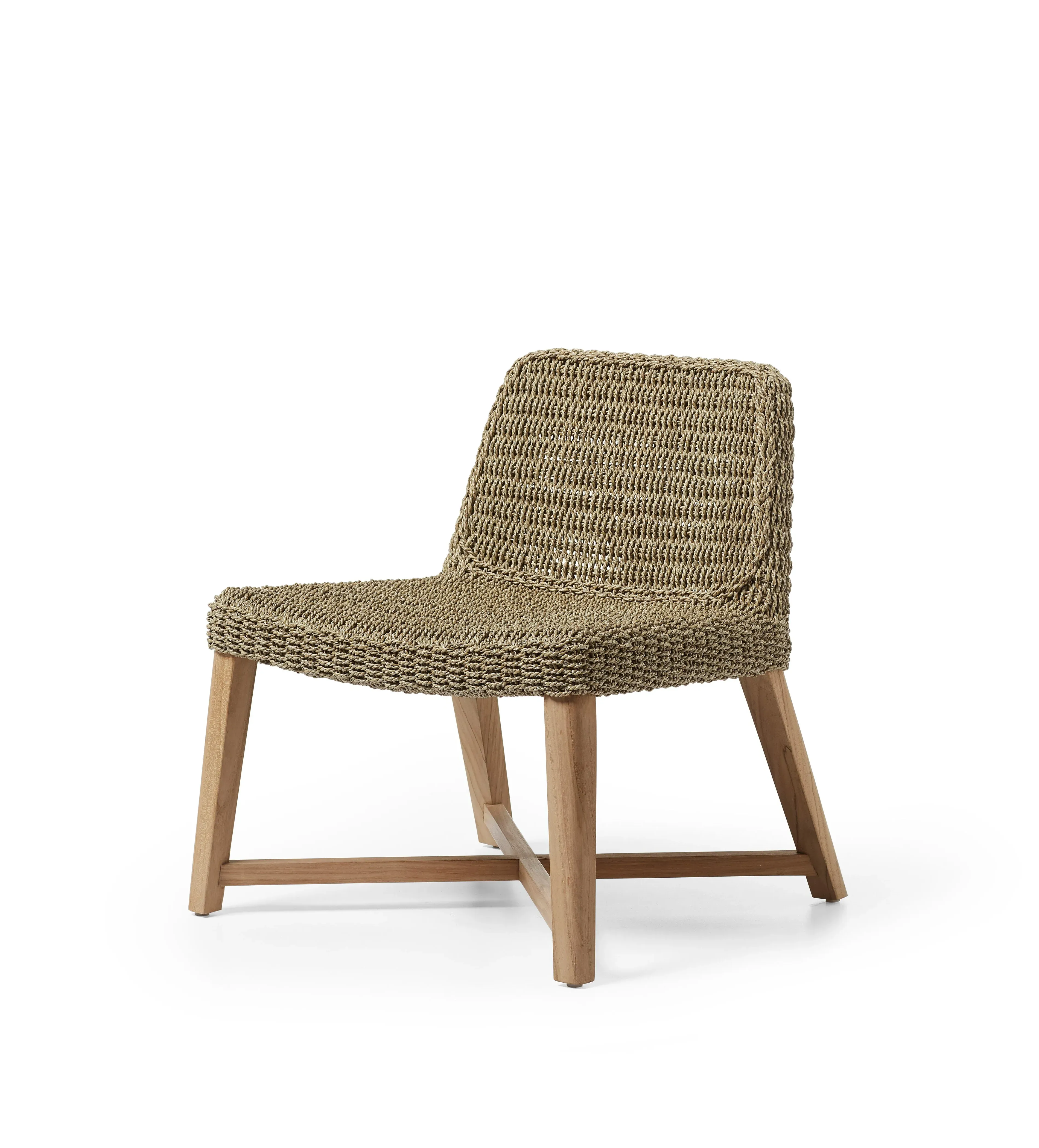 Belsay Garden Dining Chair - Sandstone, Faux Rattan product