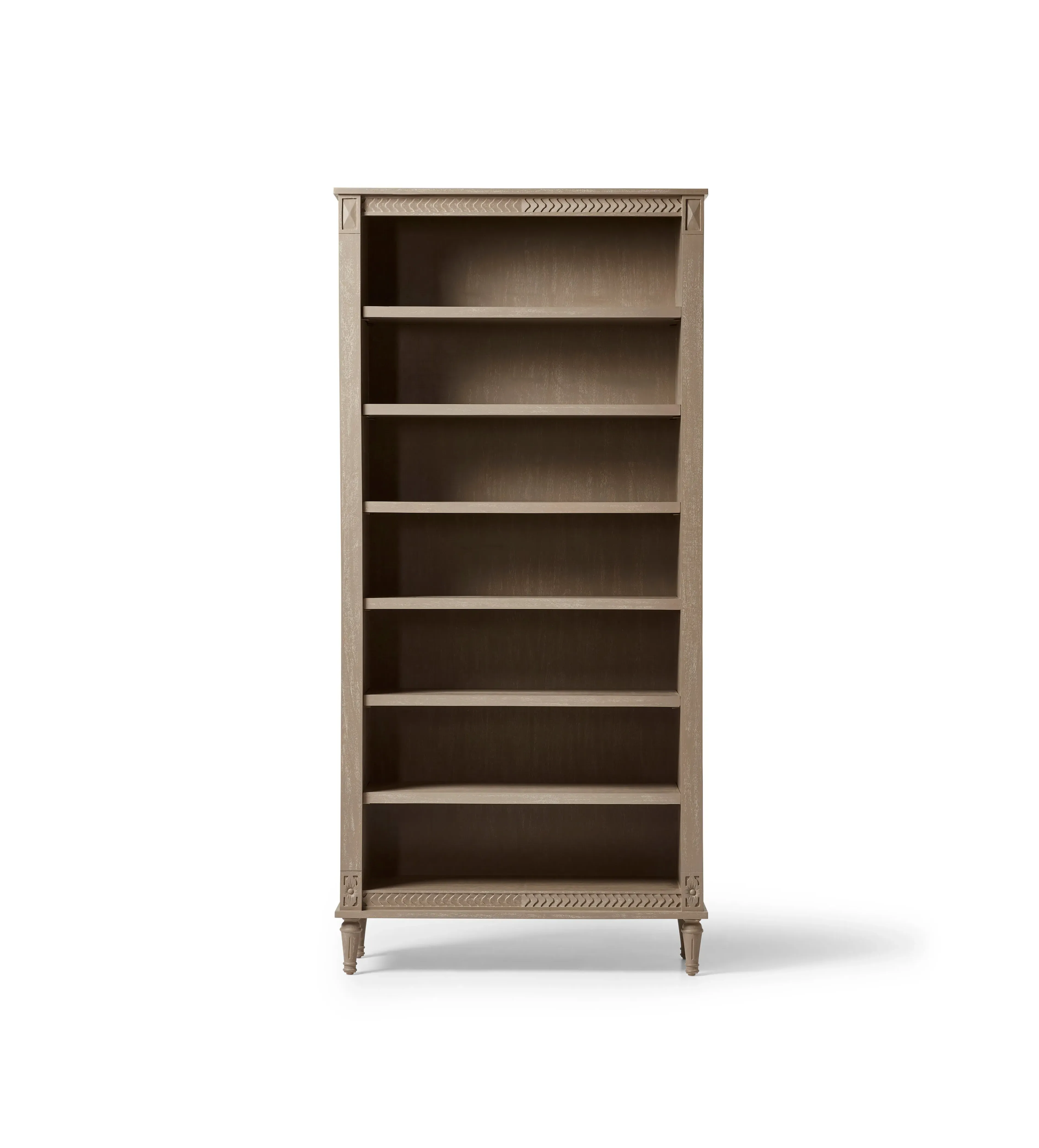 Bookcase with Adjustable Shelves - Natural, Mango alternate view