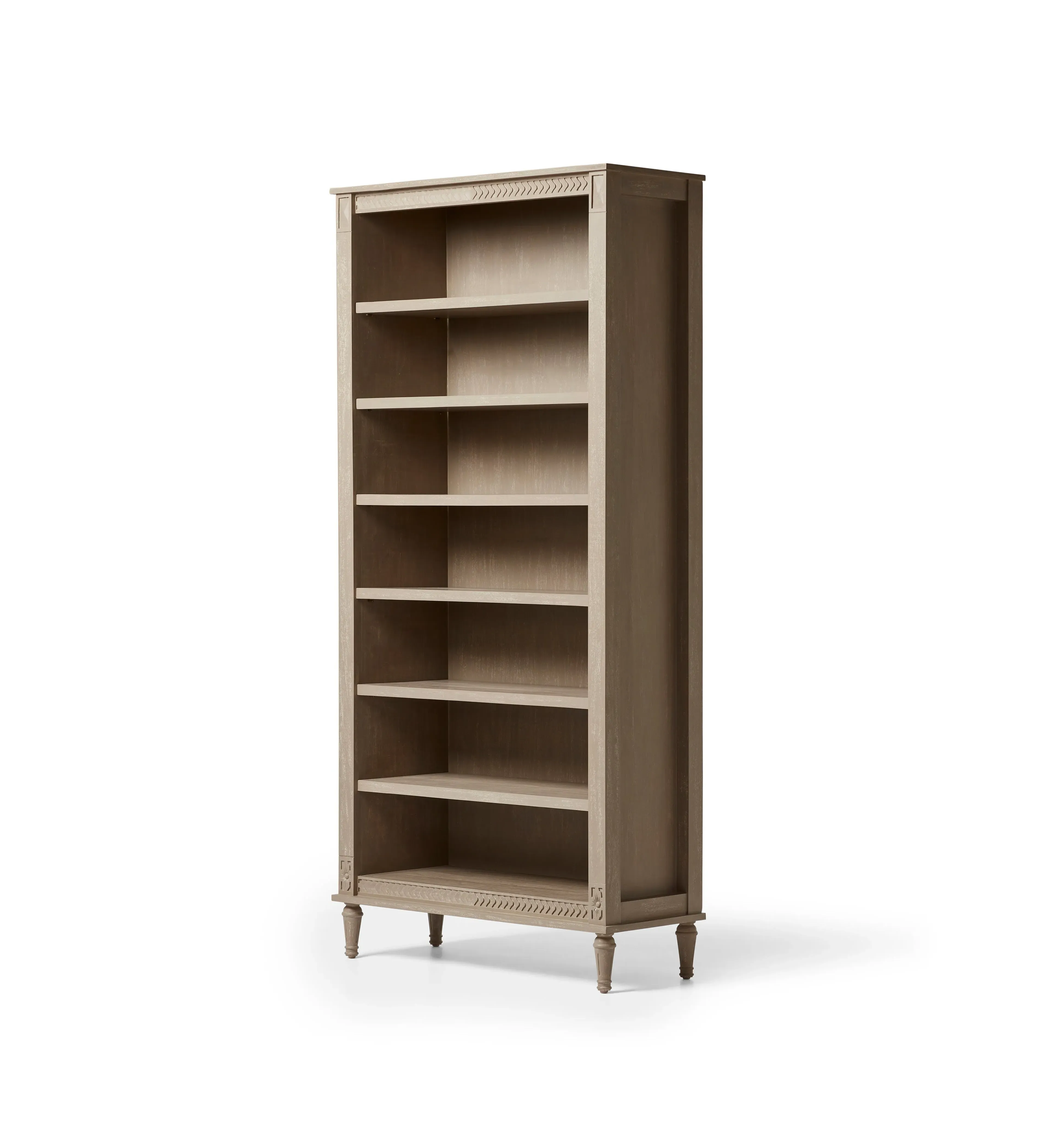Bookcase with Adjustable Shelves - Natural, Mango product